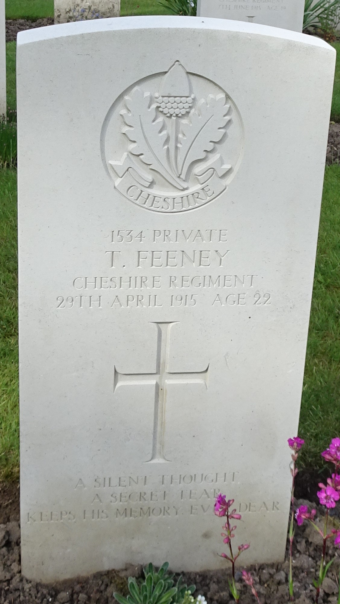 Pte T Feeney 290415