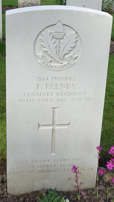 Pte T Feeney 290415