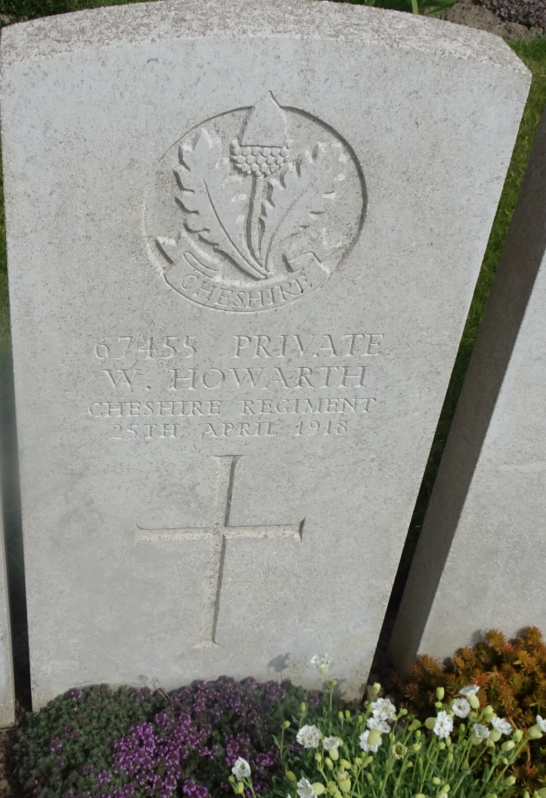 Pte W Howarth 250418