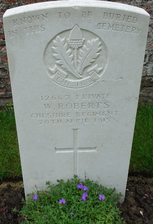 Pte W Roberts 200415