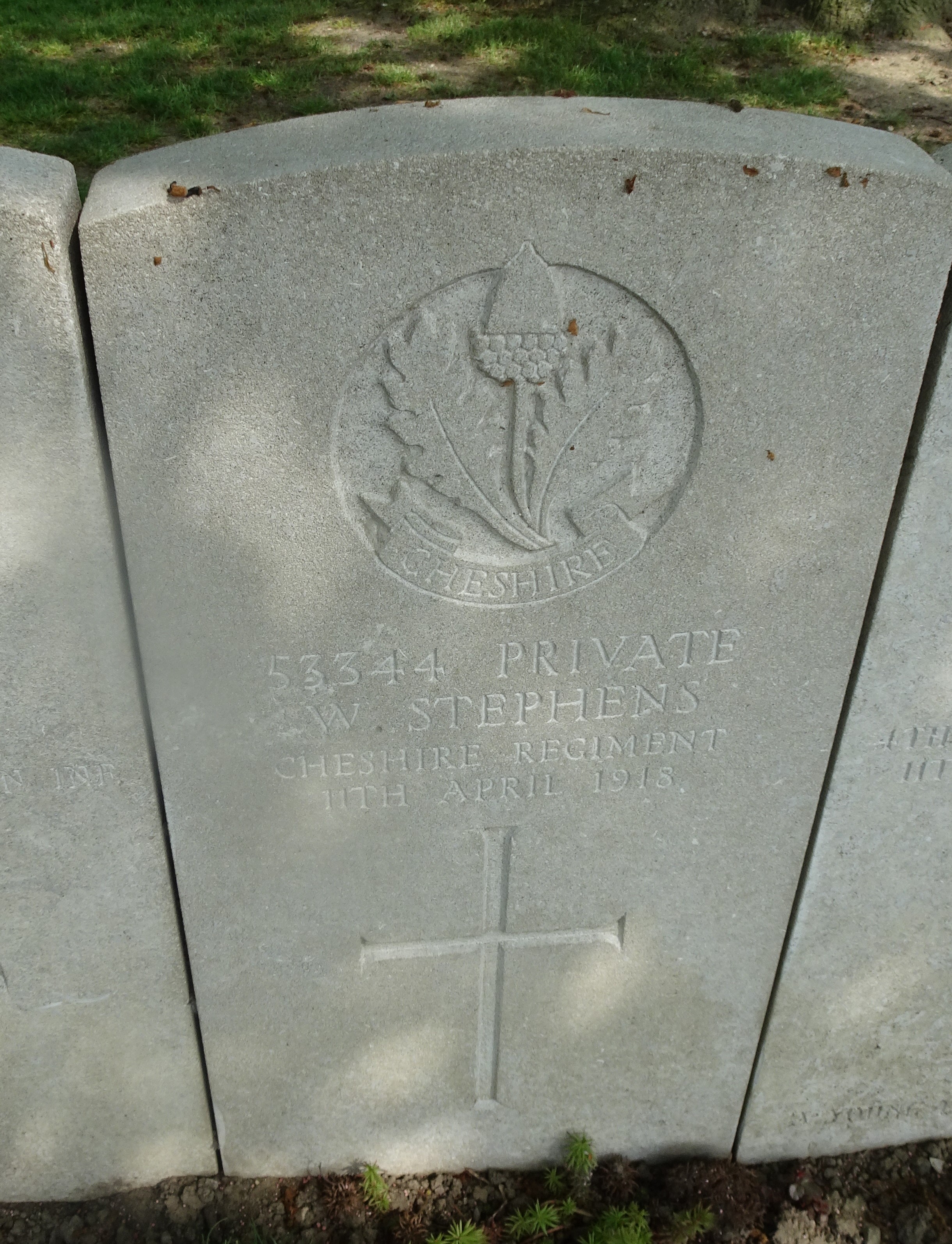 Pte W Stephens 110418