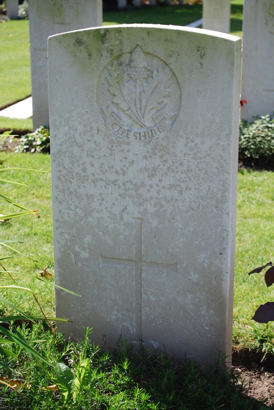 Pte WJ Hughes 300418 Gent BE
