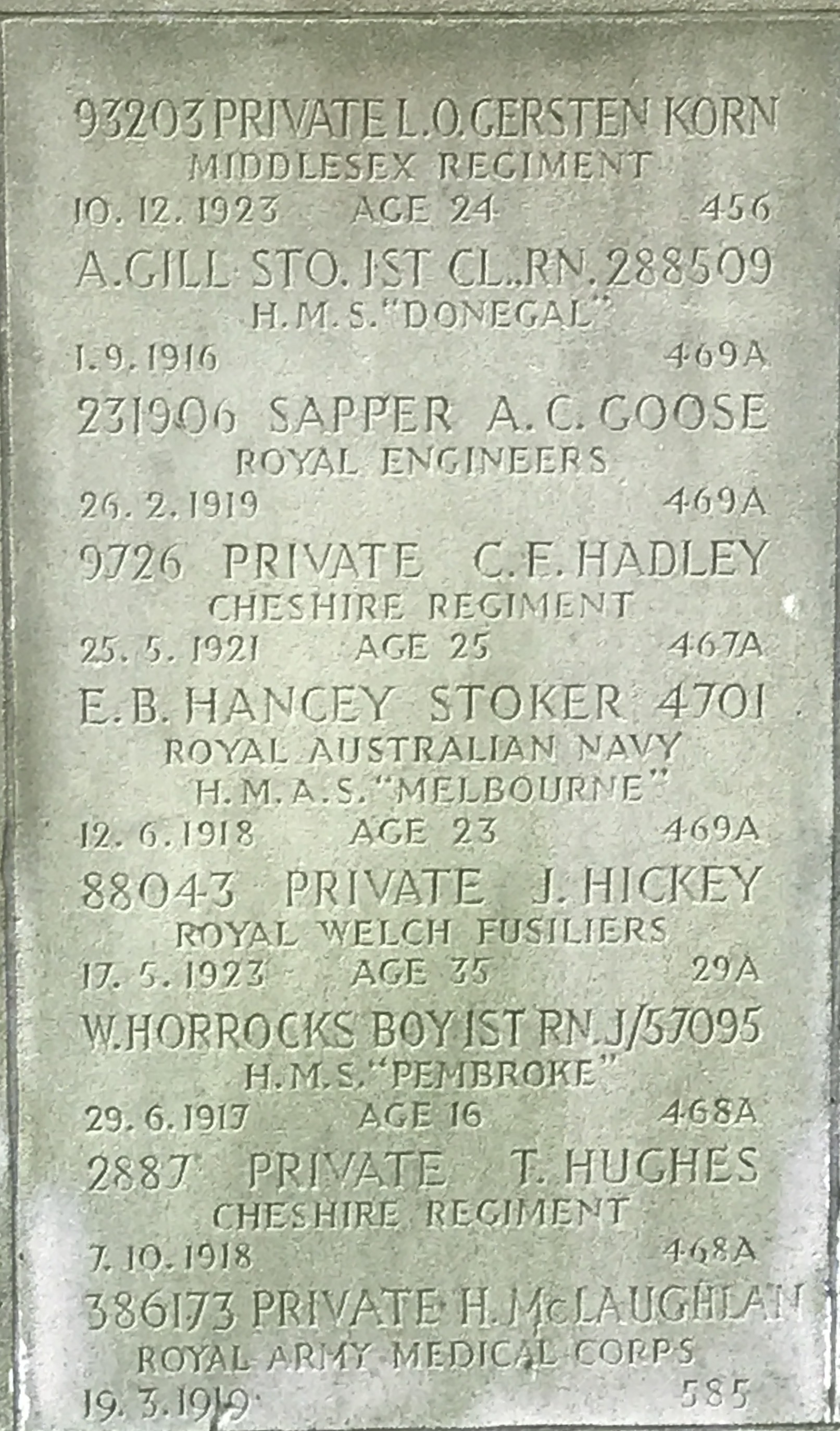 Pte CF Hadley 250521 UK