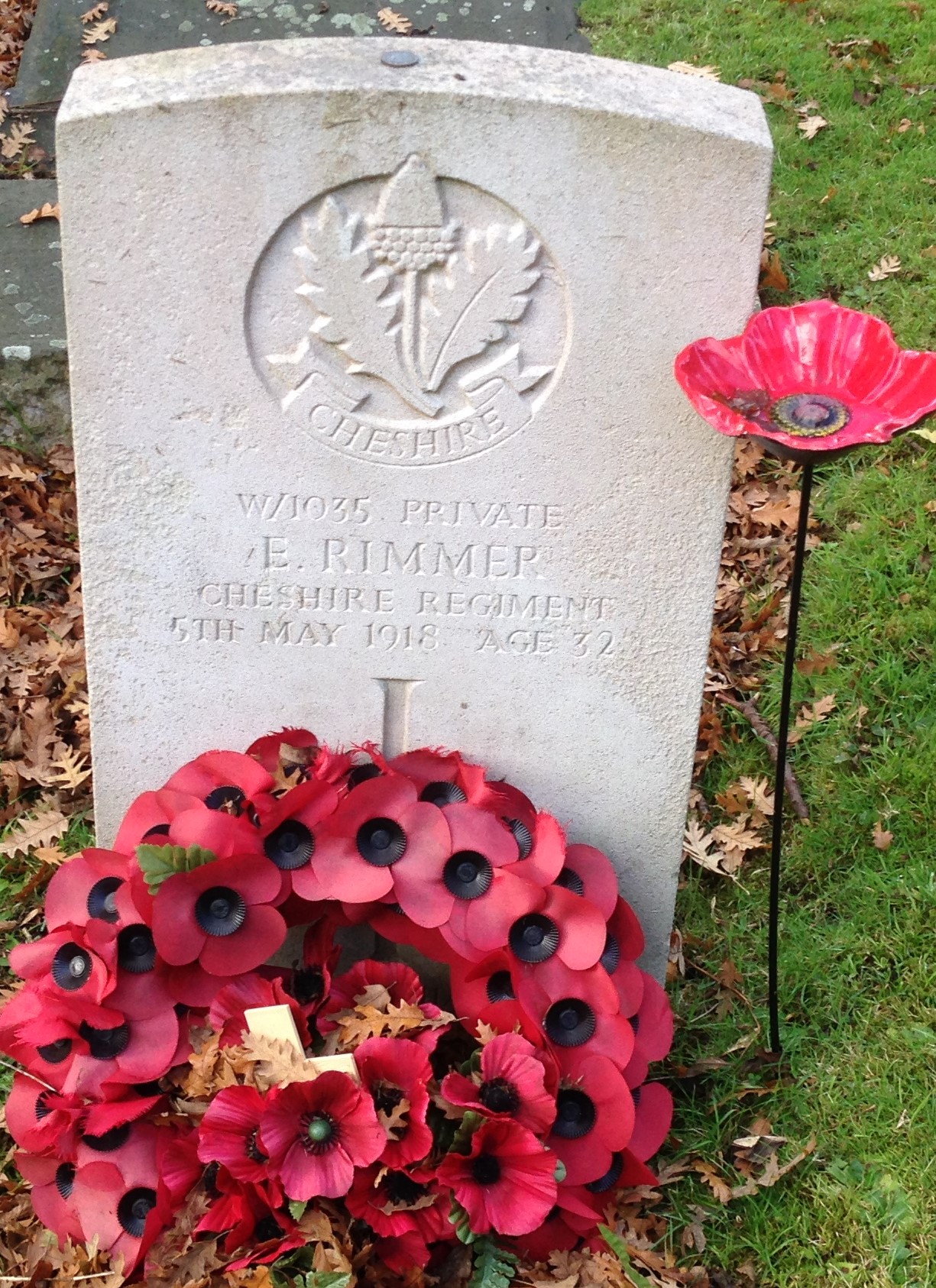 Pte E Rimmer 050518 UK