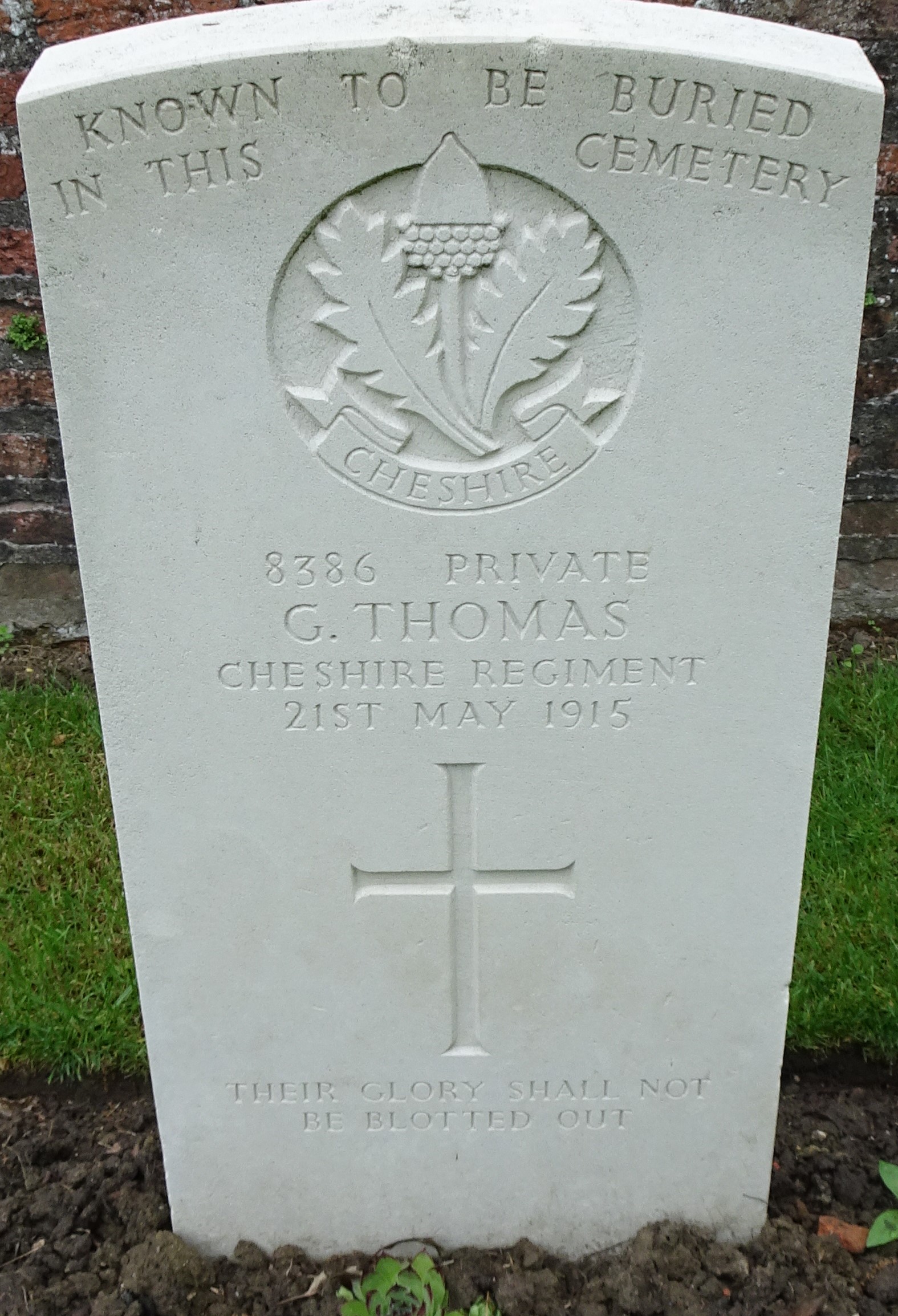 Pte G Thomas 210515