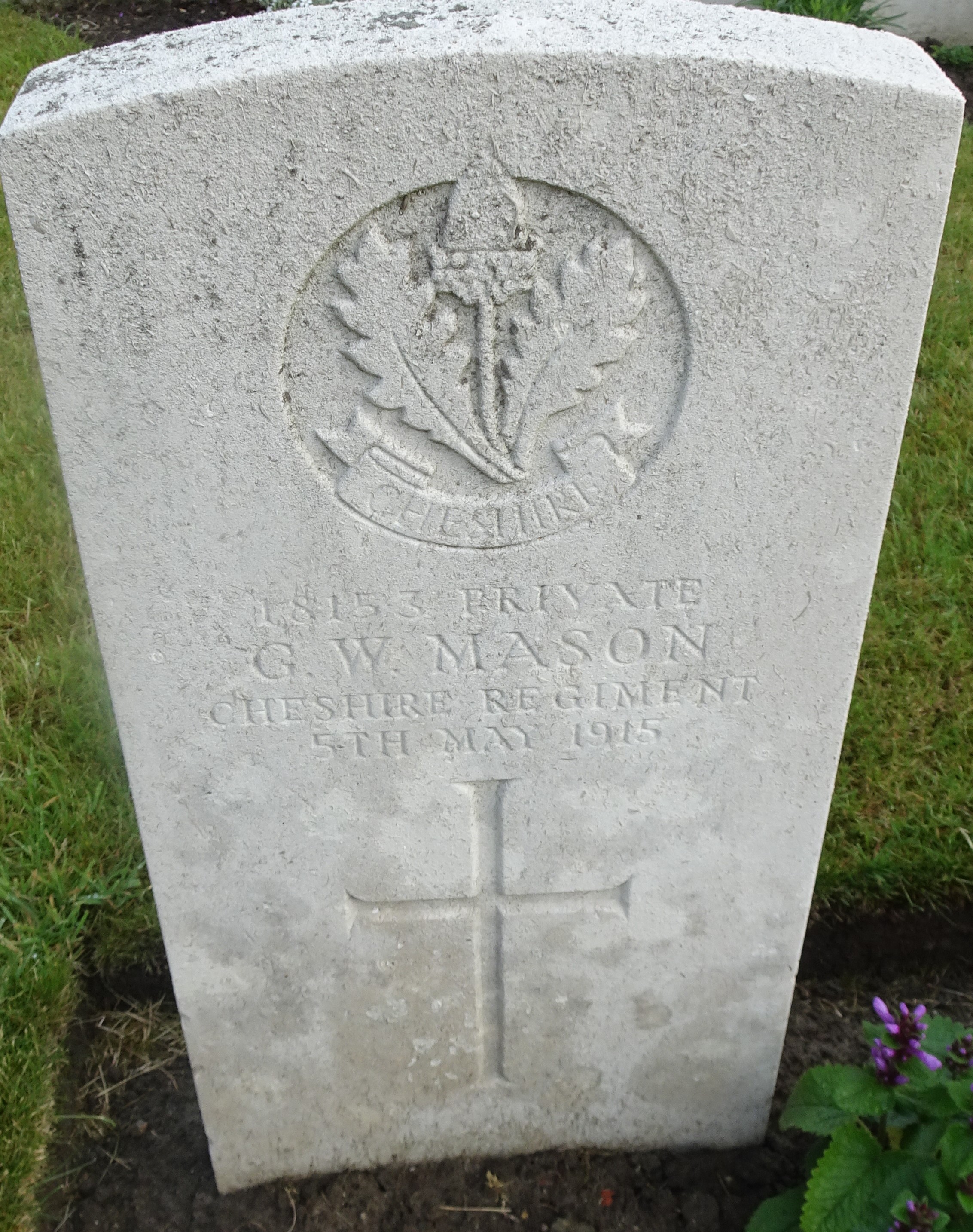 Pte GW Mason 050515