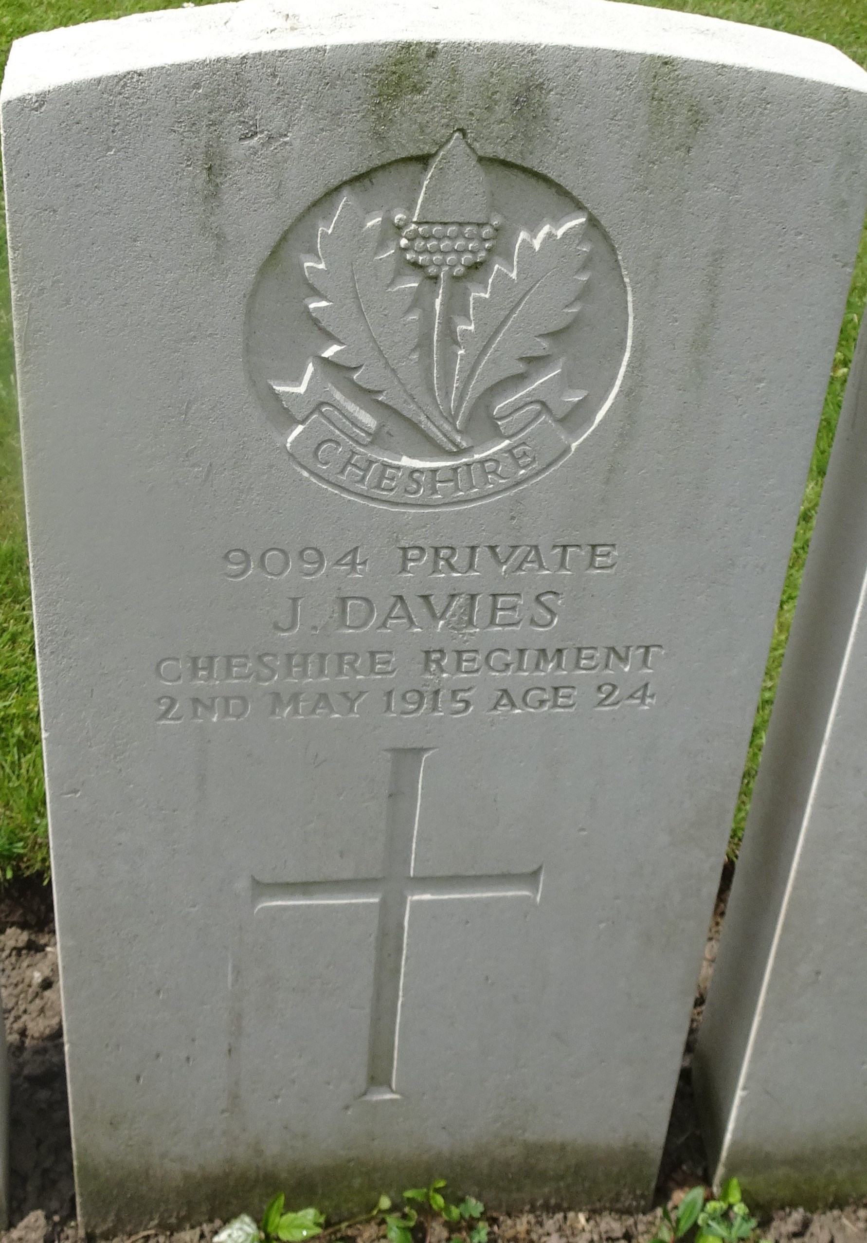 Pte J Davies 020515