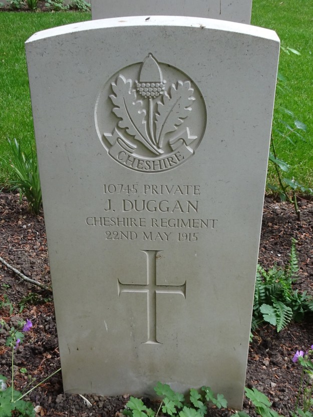 Pte J Duggan 220515