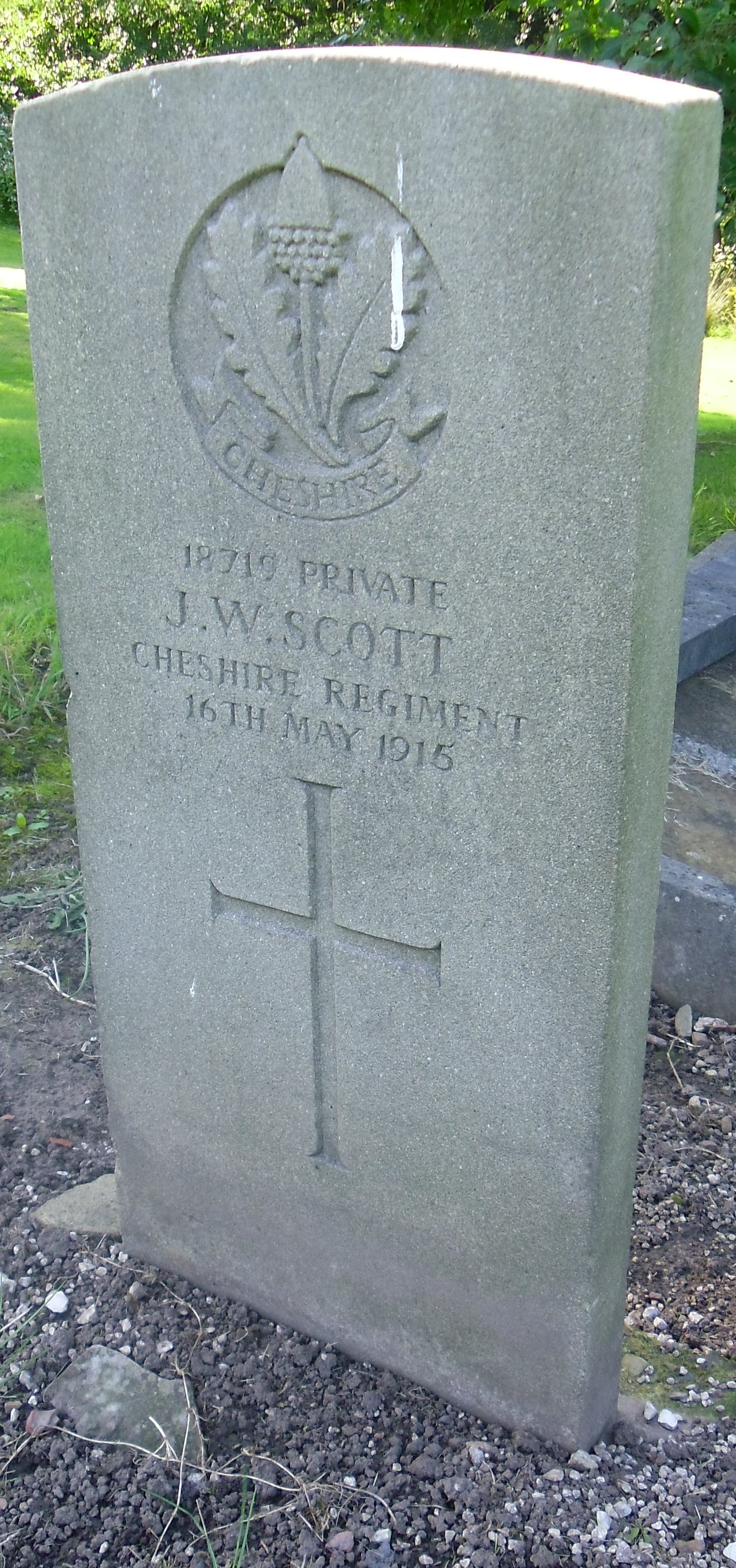 Pte JW Scott 160515 UK