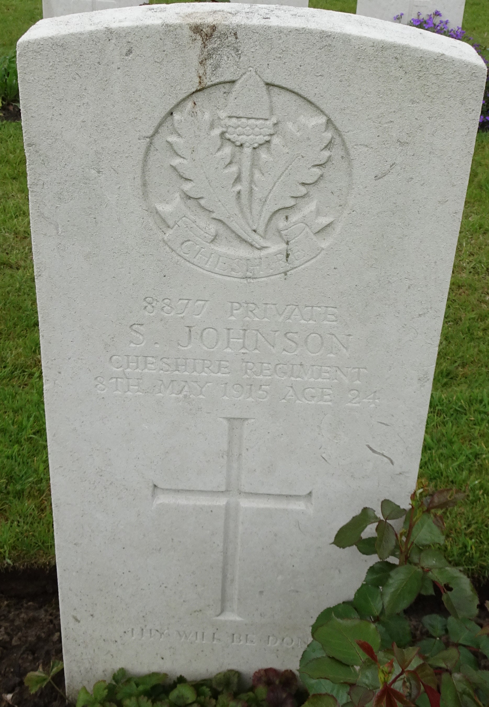 Pte S Johnson 080515