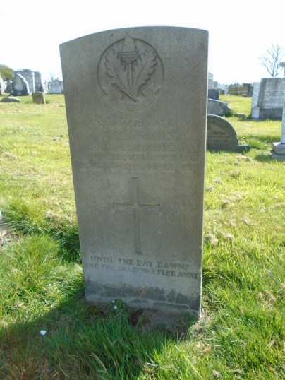 Pte W Franklin 230520 UK