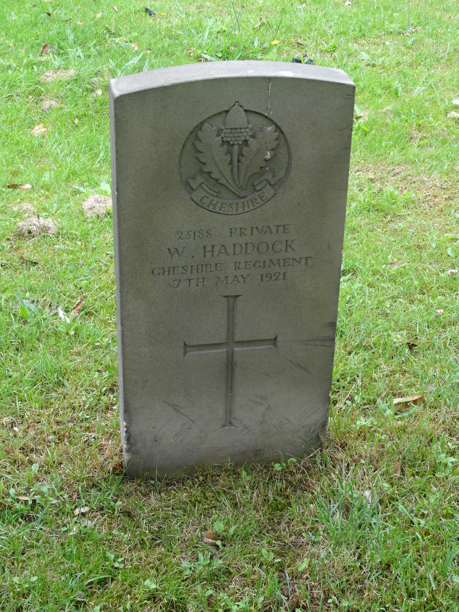 Pte W Haddock 070521 UK