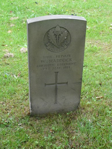 Pte W Haddock 070521 UK