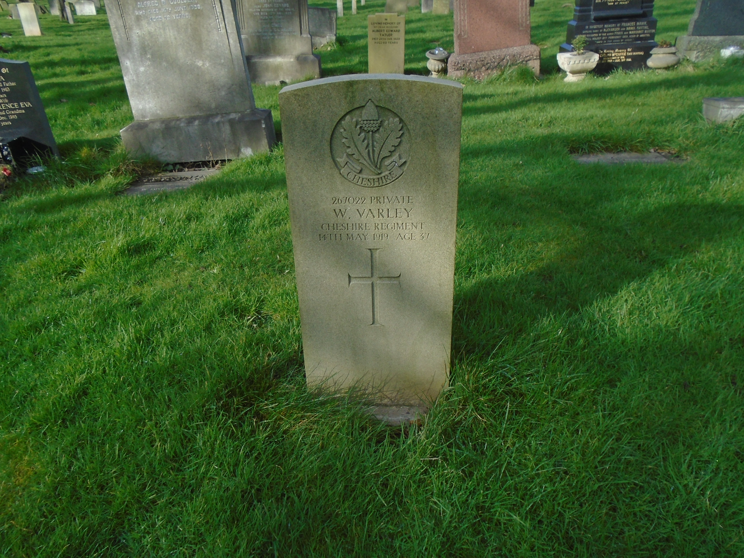 Pte W Varley 140519 UK