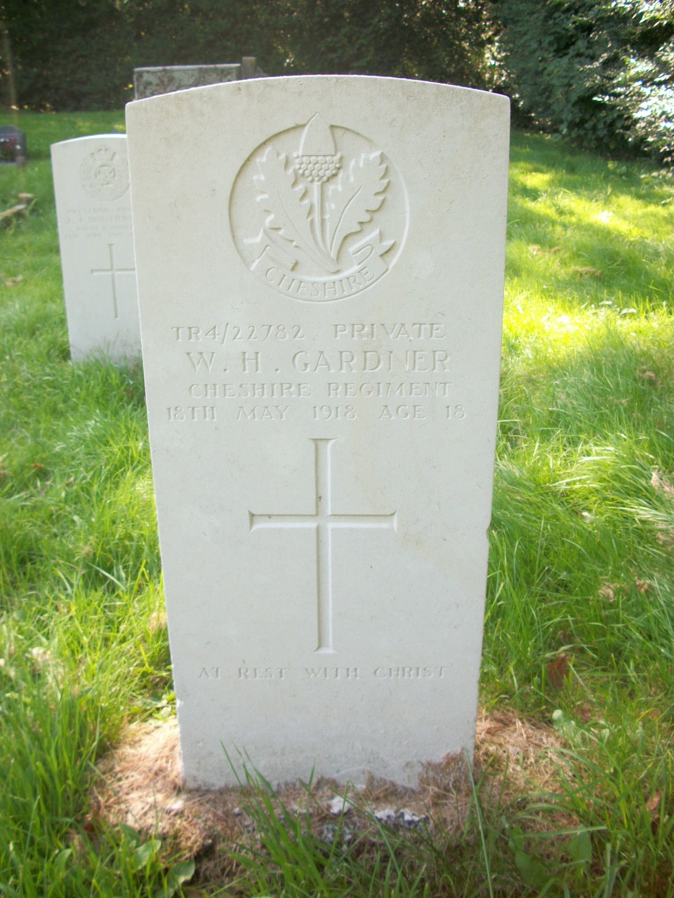 Pte WH Gardner 180518 UK