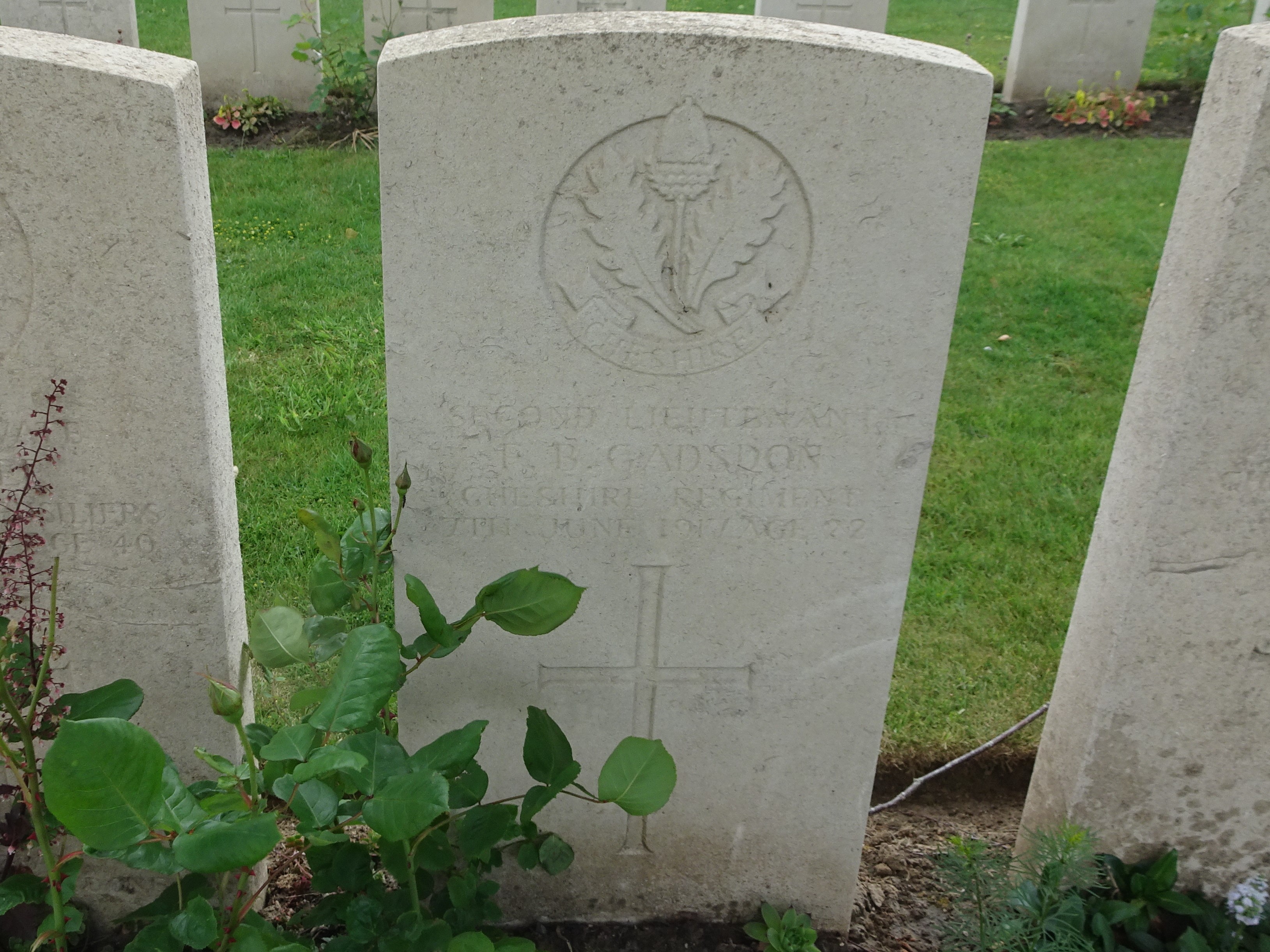 2Lt FB Gadsdon 070617