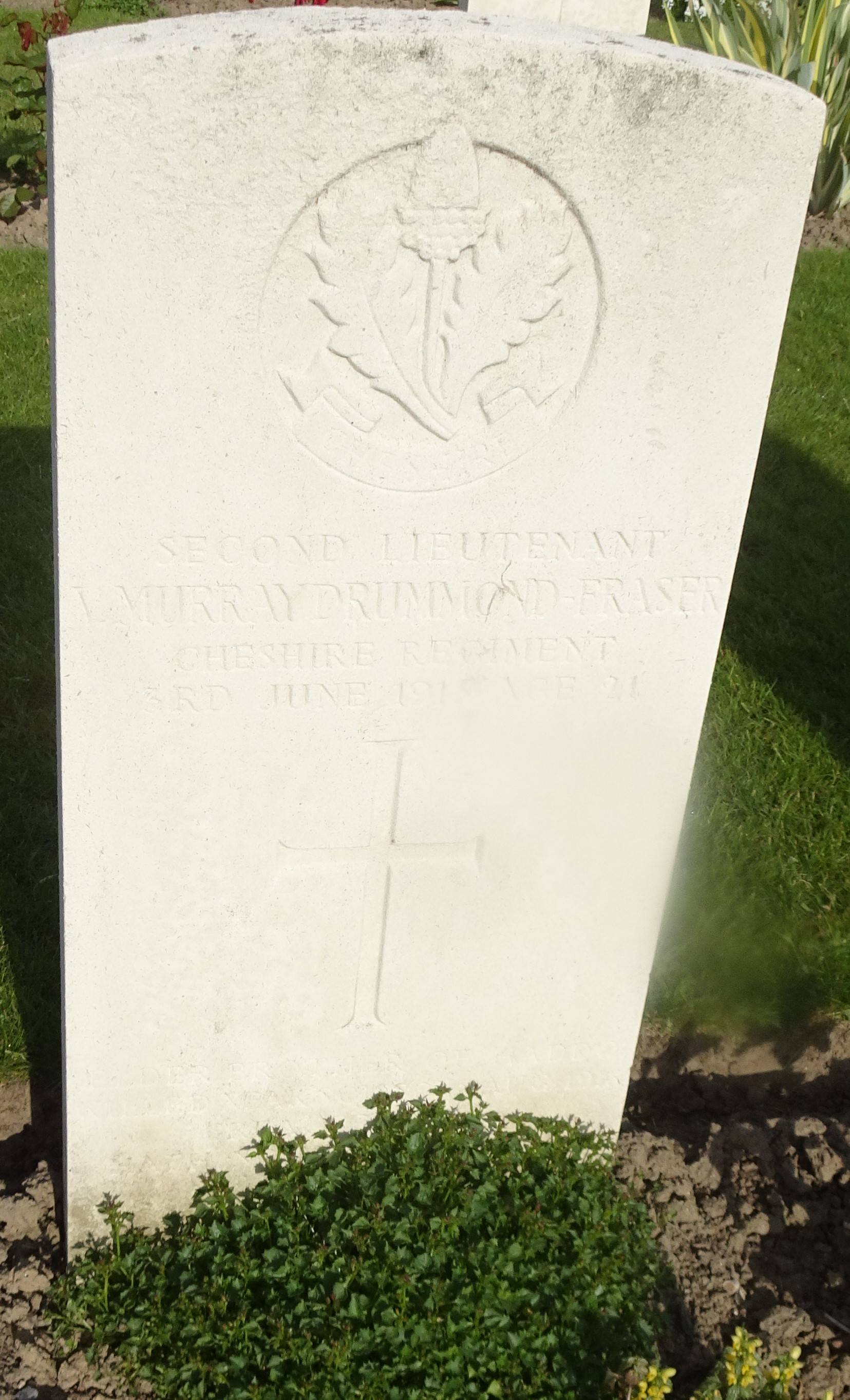 2Lt M Drummond-Fraser 030615