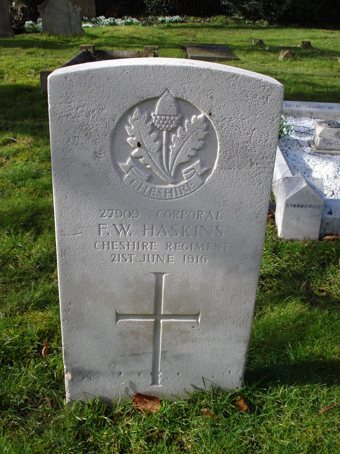 Cpl FW Haskins 210616 UK