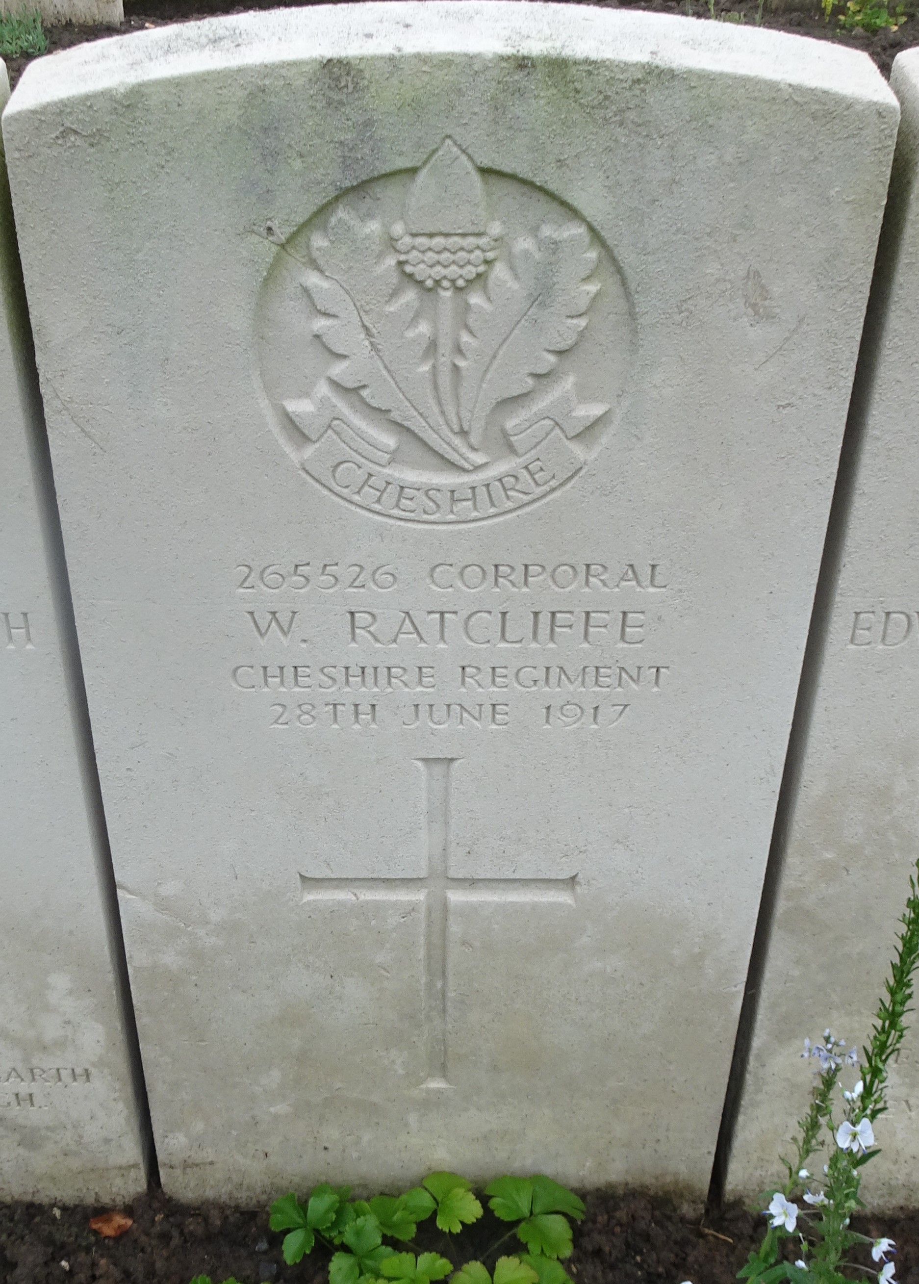 Cpl W Ratcliffe 280617