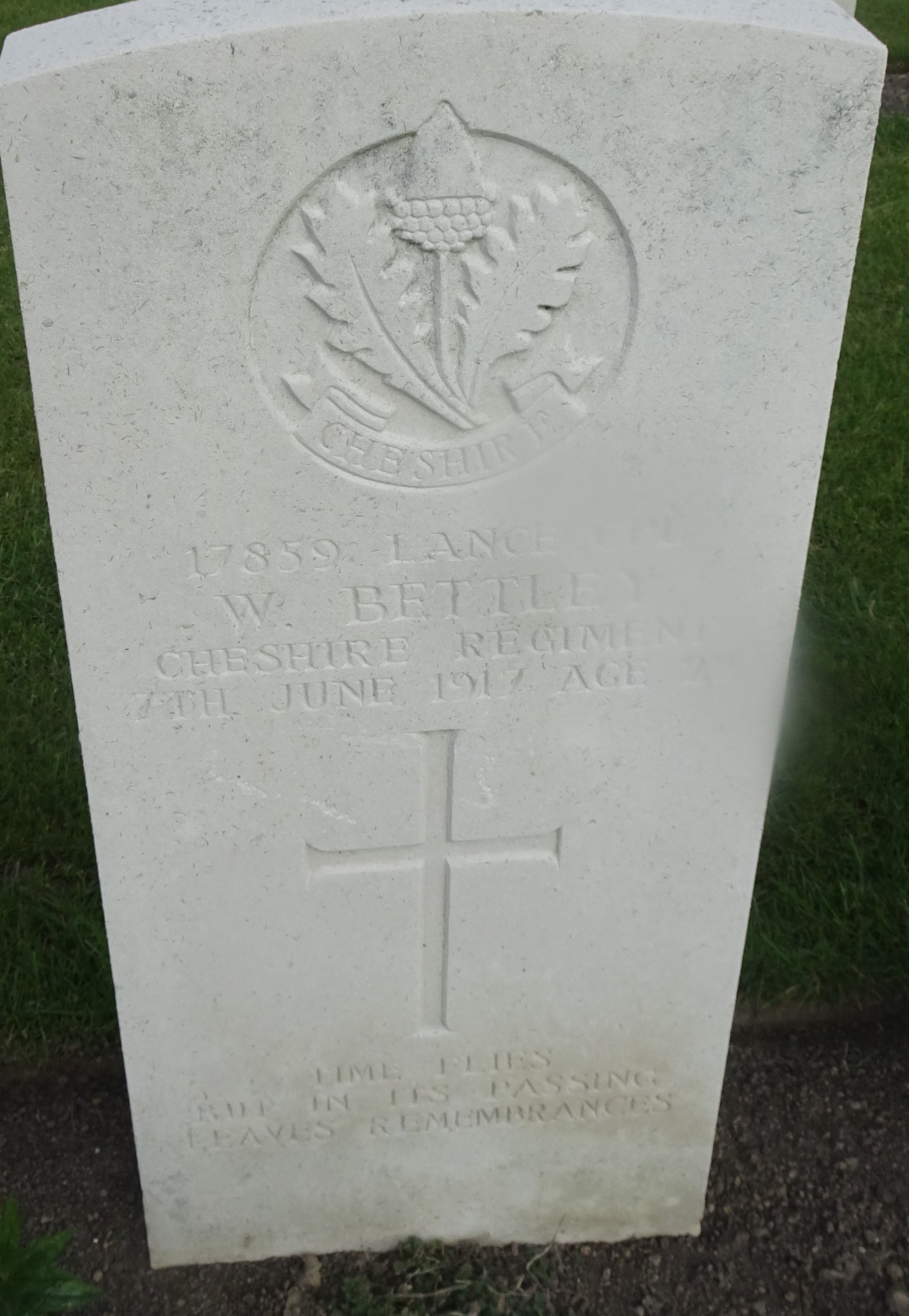 LCpl W Bettley 070617