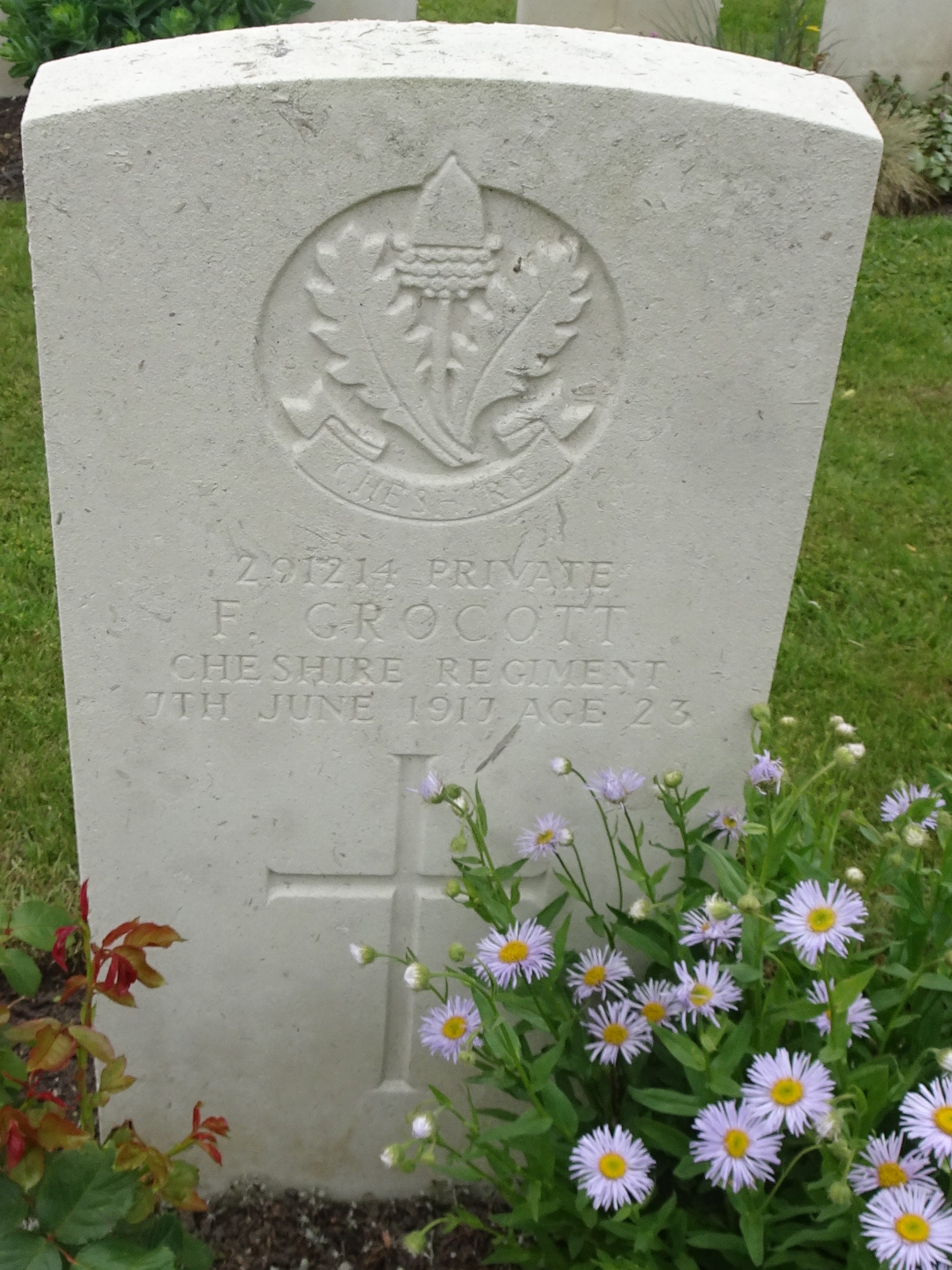 Pte F Grocott 070617