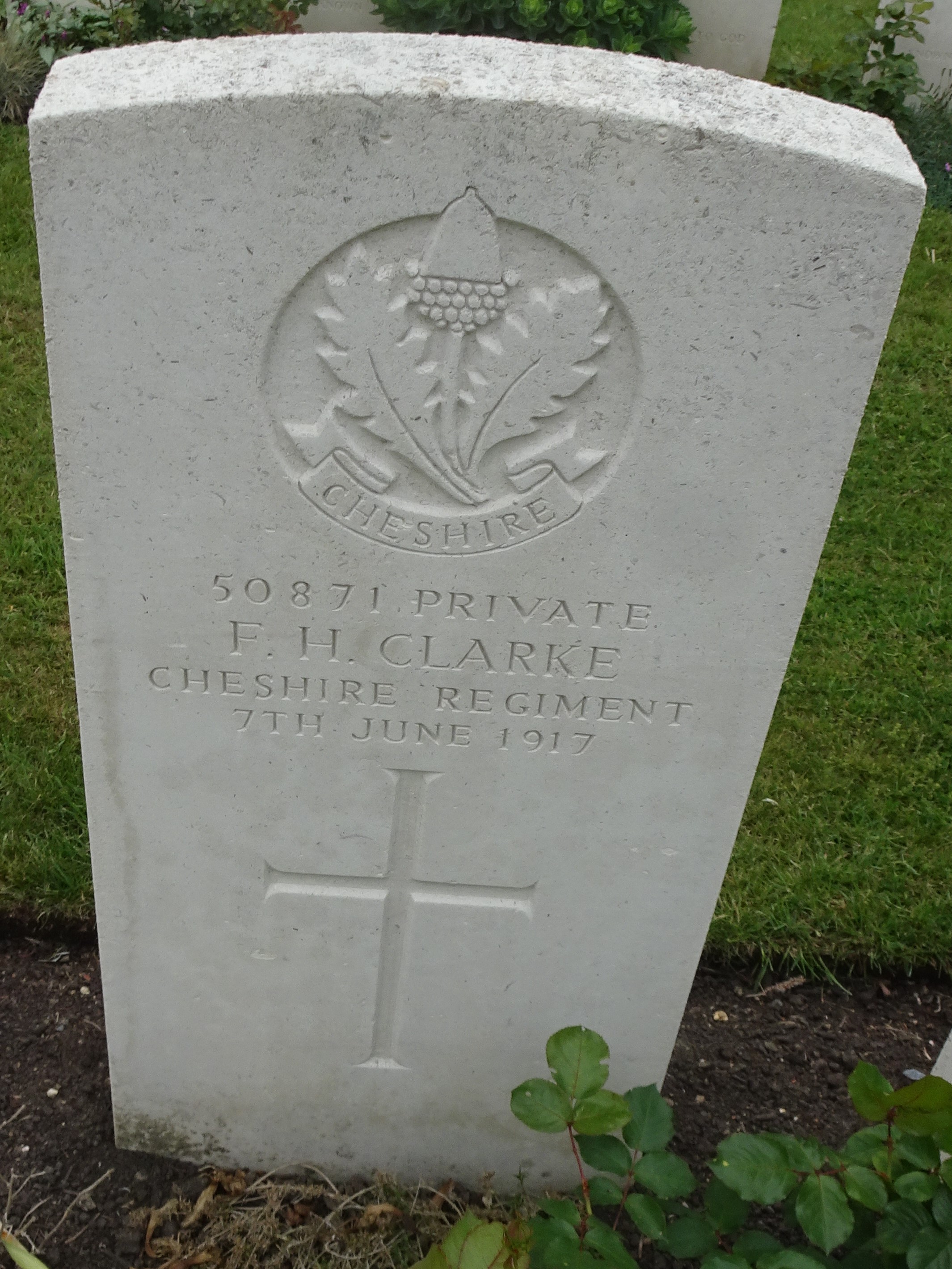 Pte FH Clarke 070617