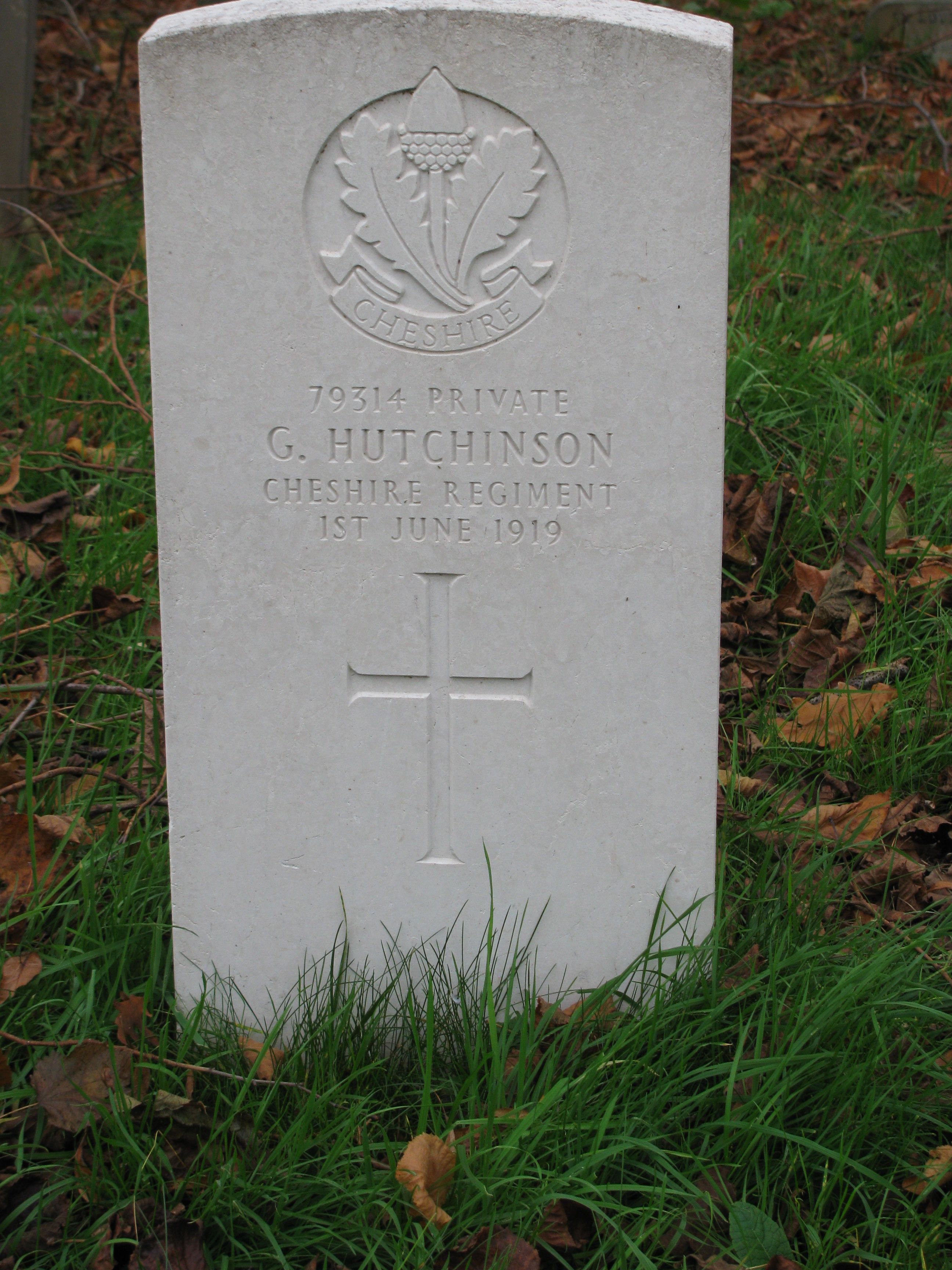 Pte G Hutchinson 010619 UK