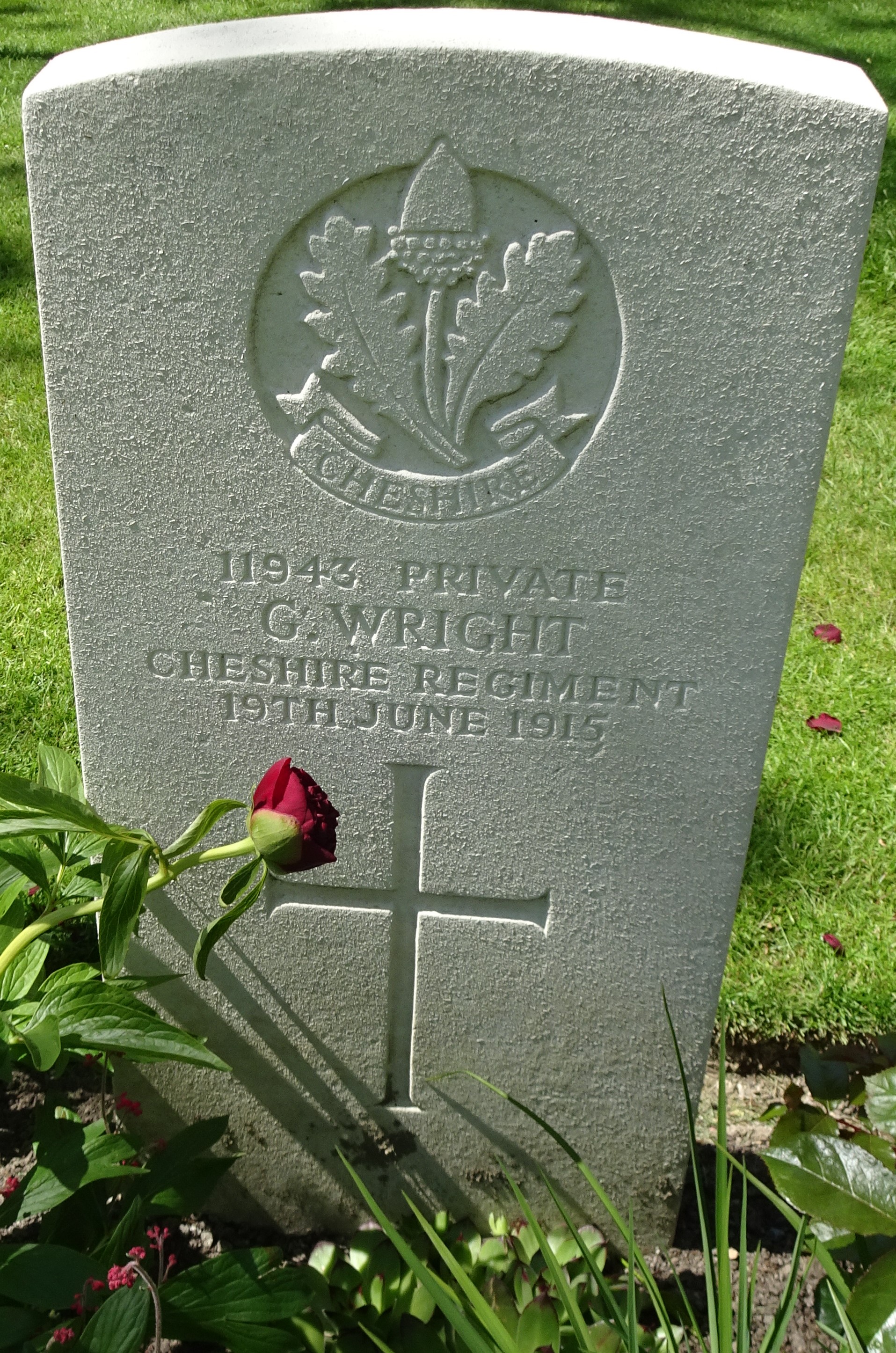 Pte G Wright 190615