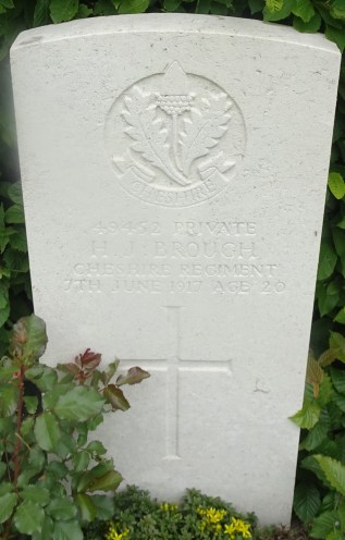 Pte HJ Brough 070617