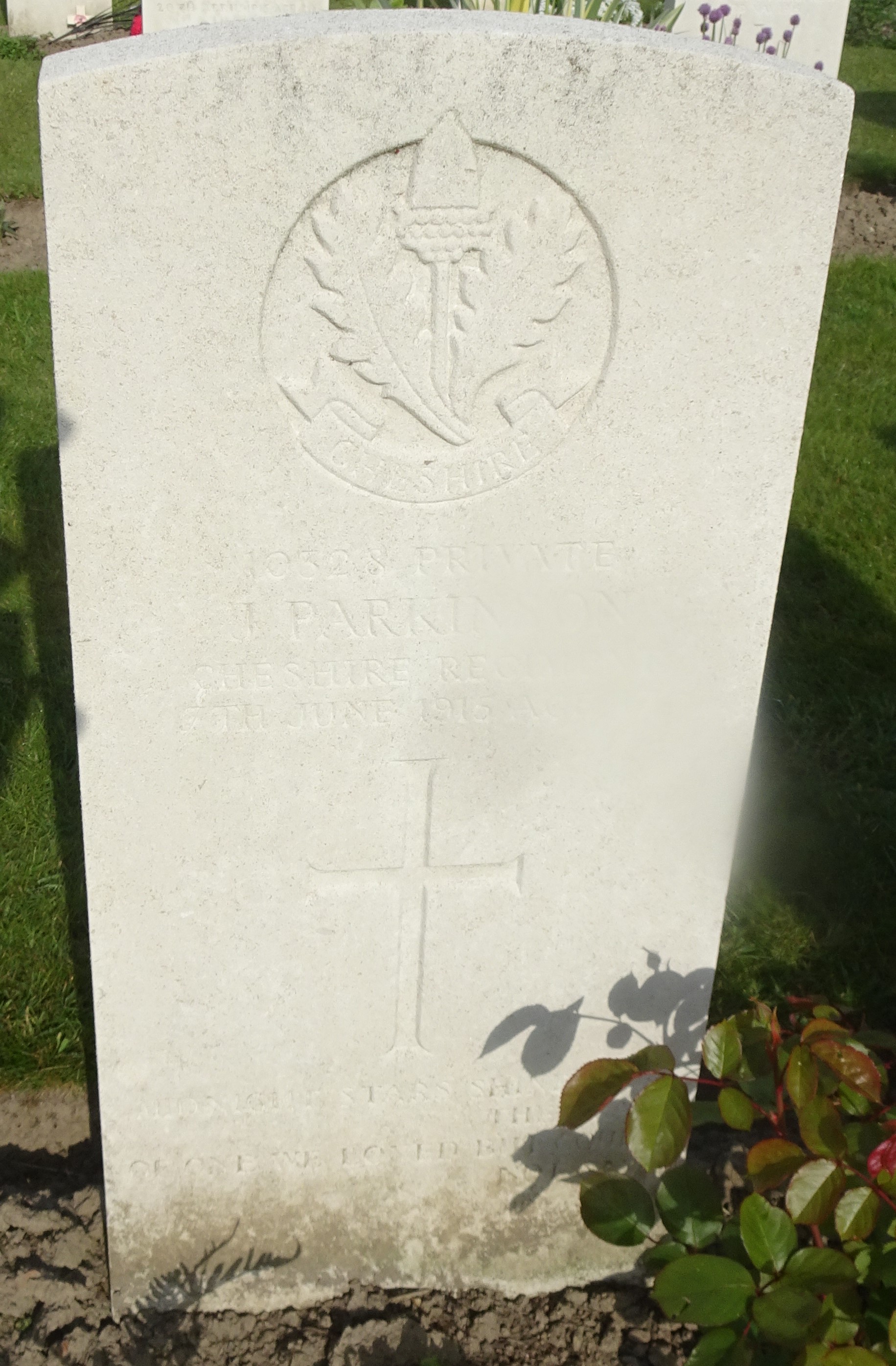 Pte J Parkinson 070615