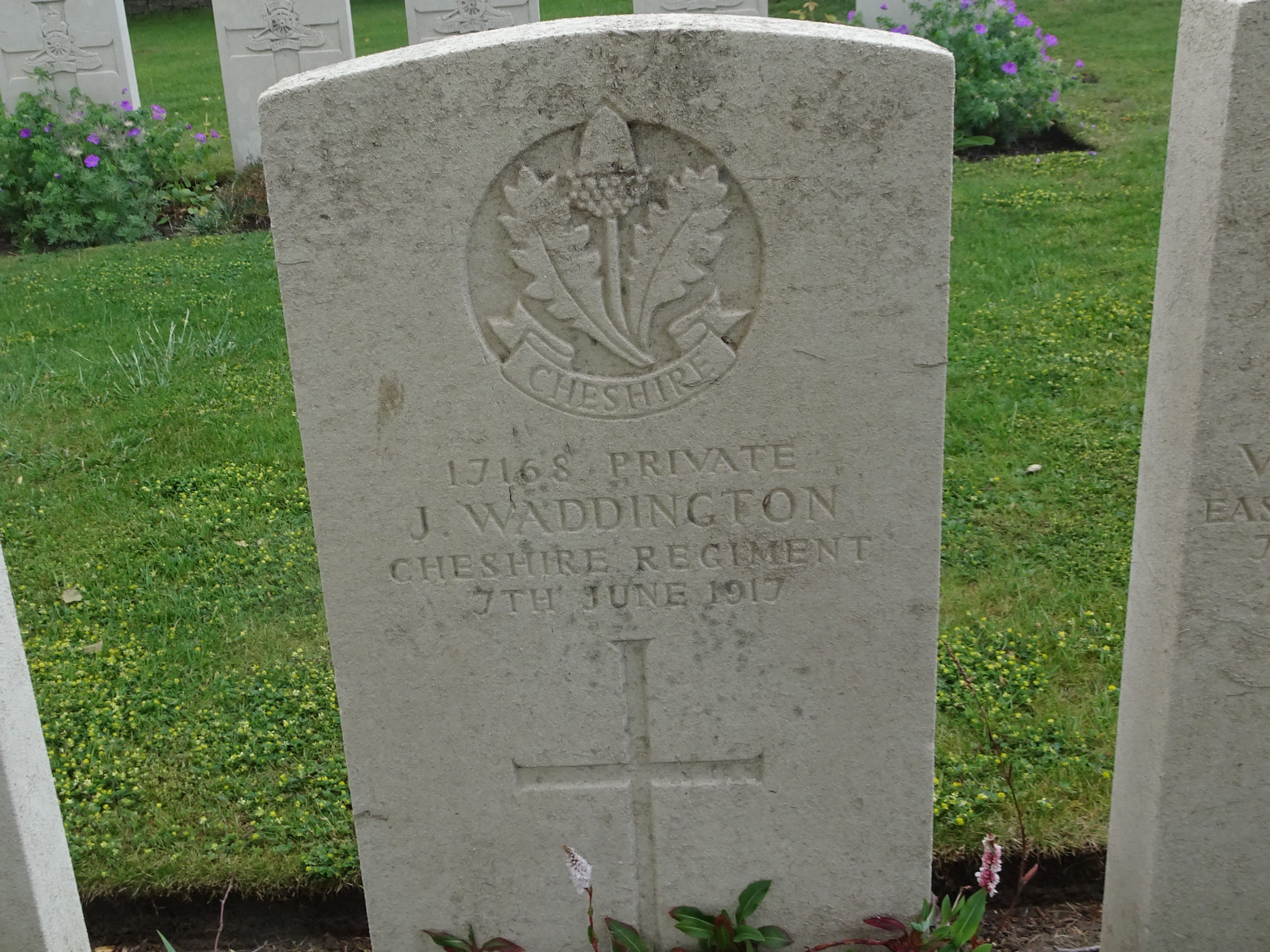 Pte J Waddington 070617