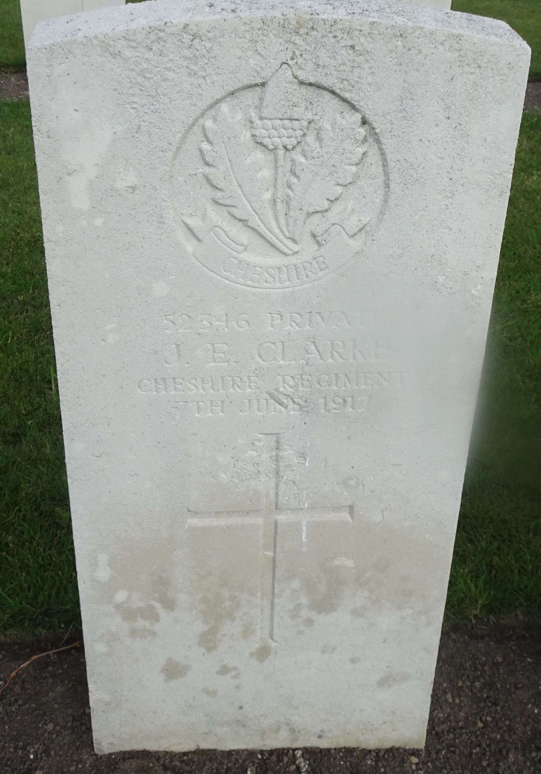 Pte JE Clarke 070617