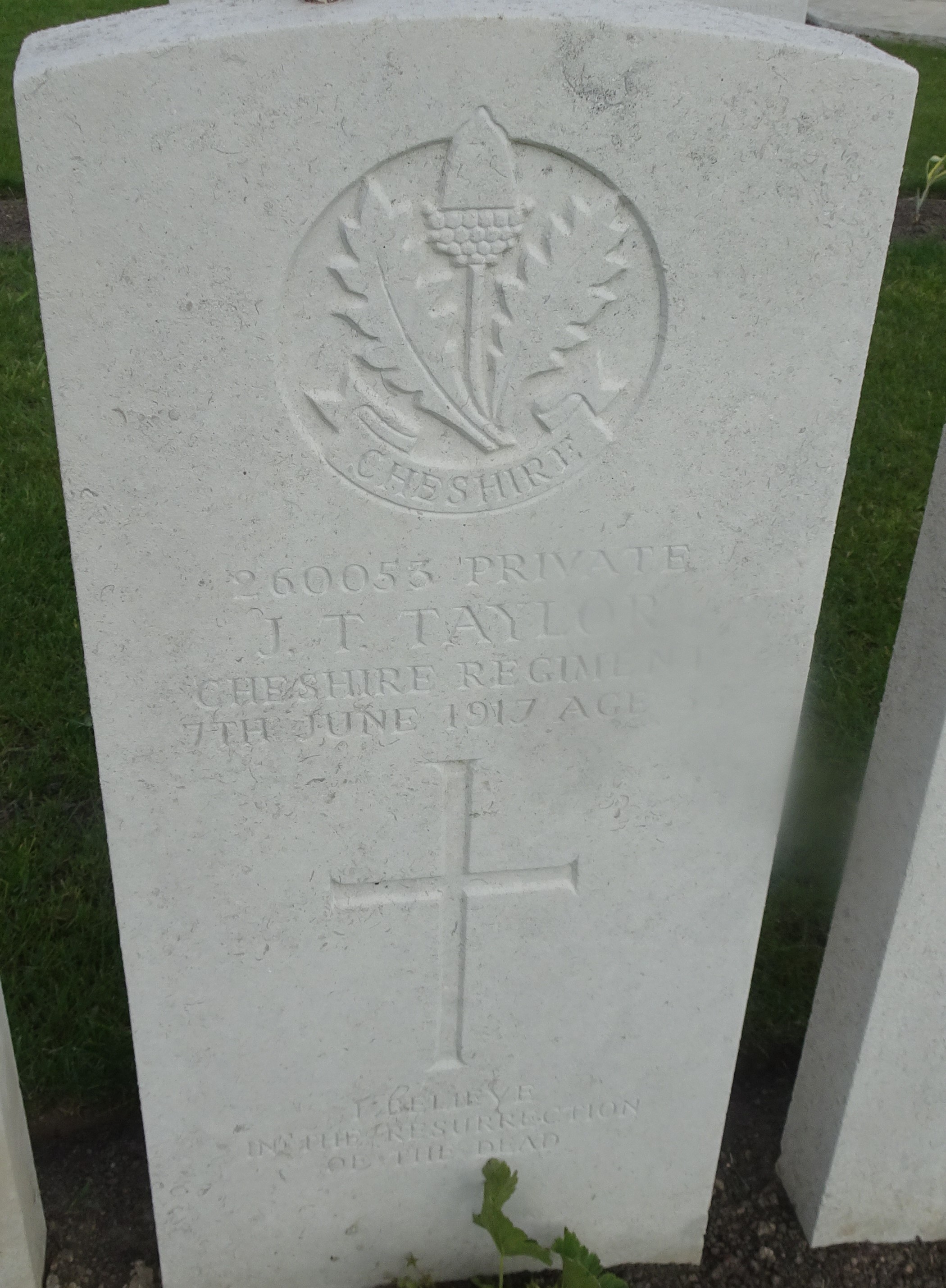 Pte JT Taylor 070617