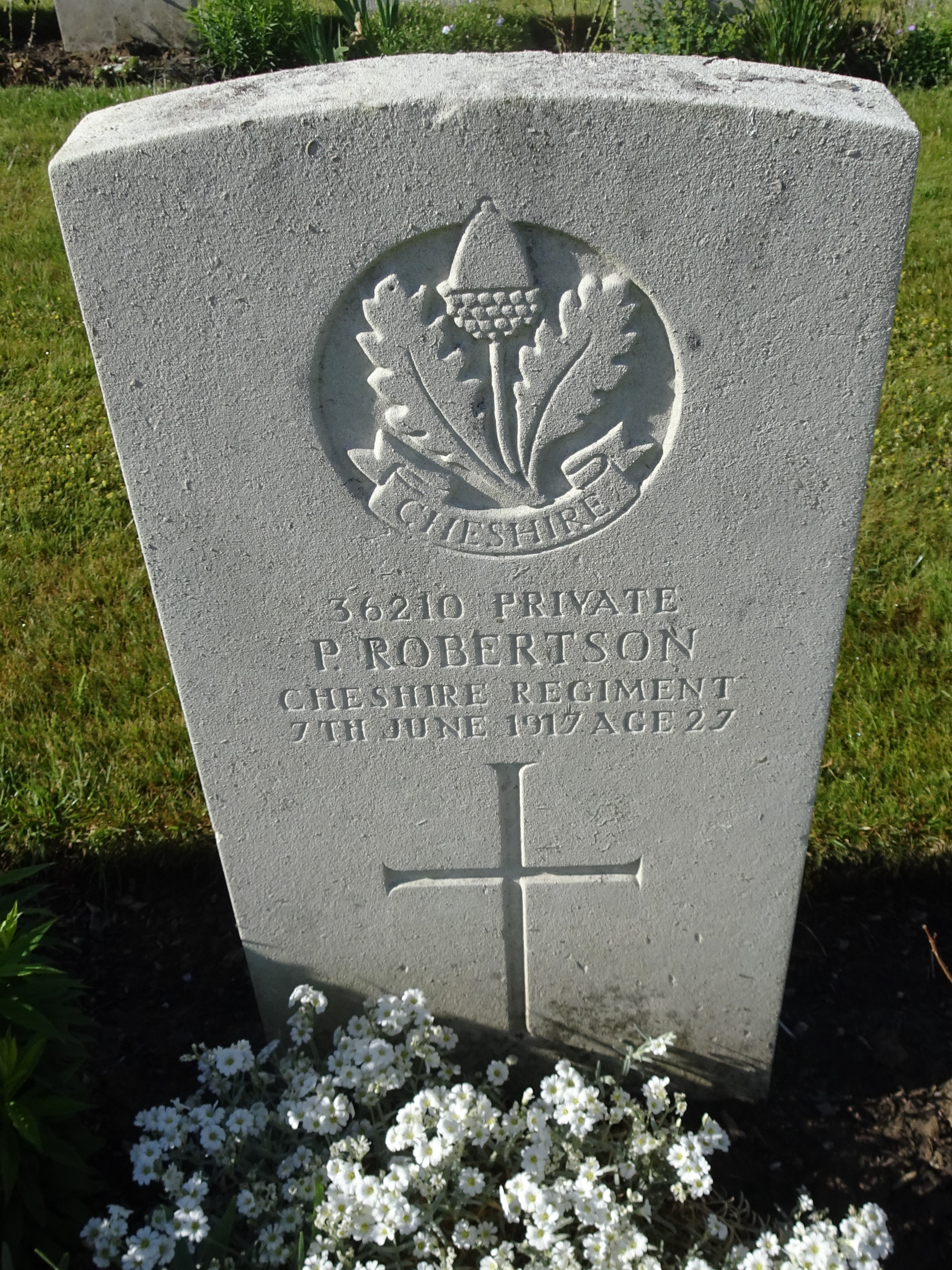 Pte P Robertson 070617