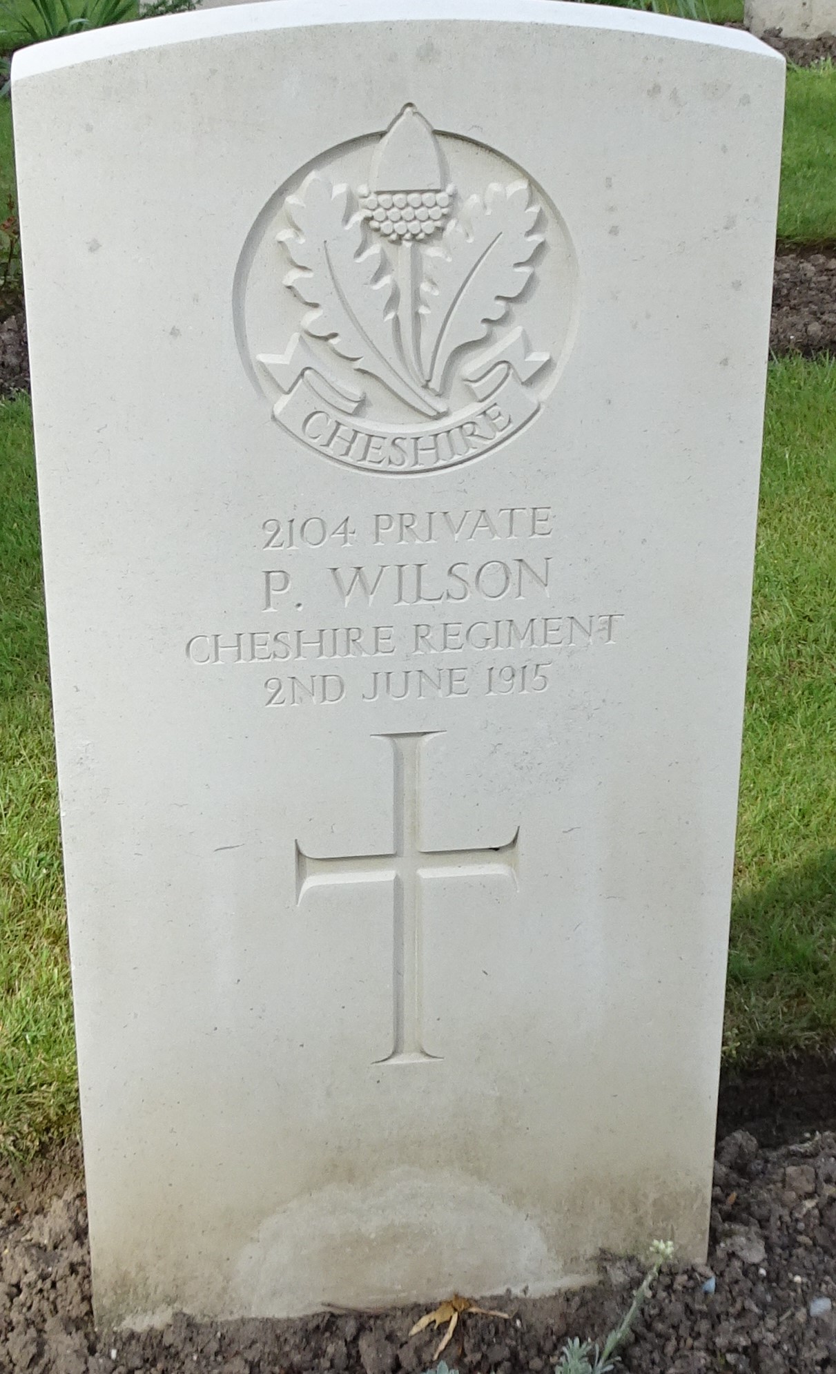 Pte P Wilson 020615