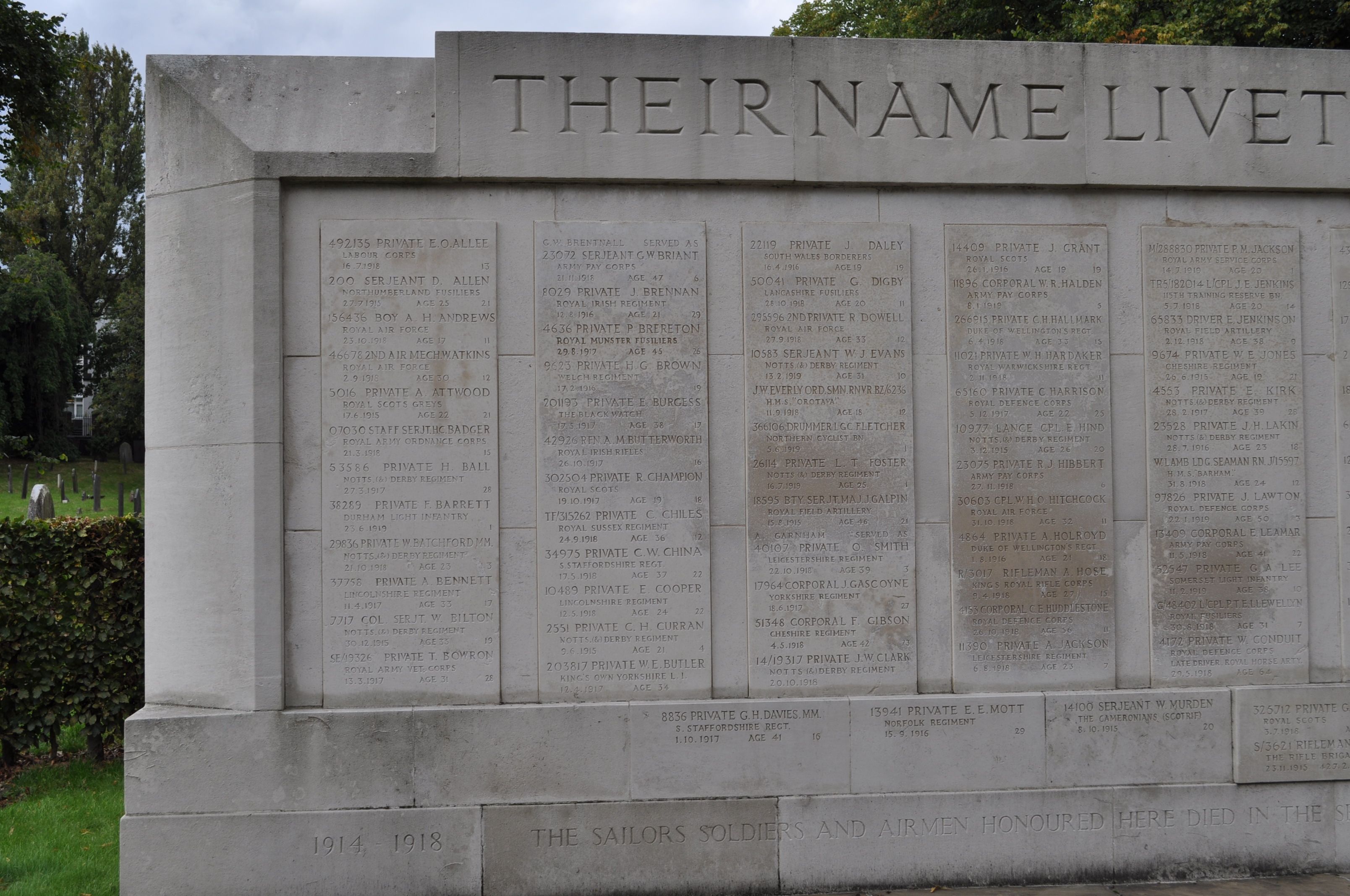 Pte WE Jones 260616 UK