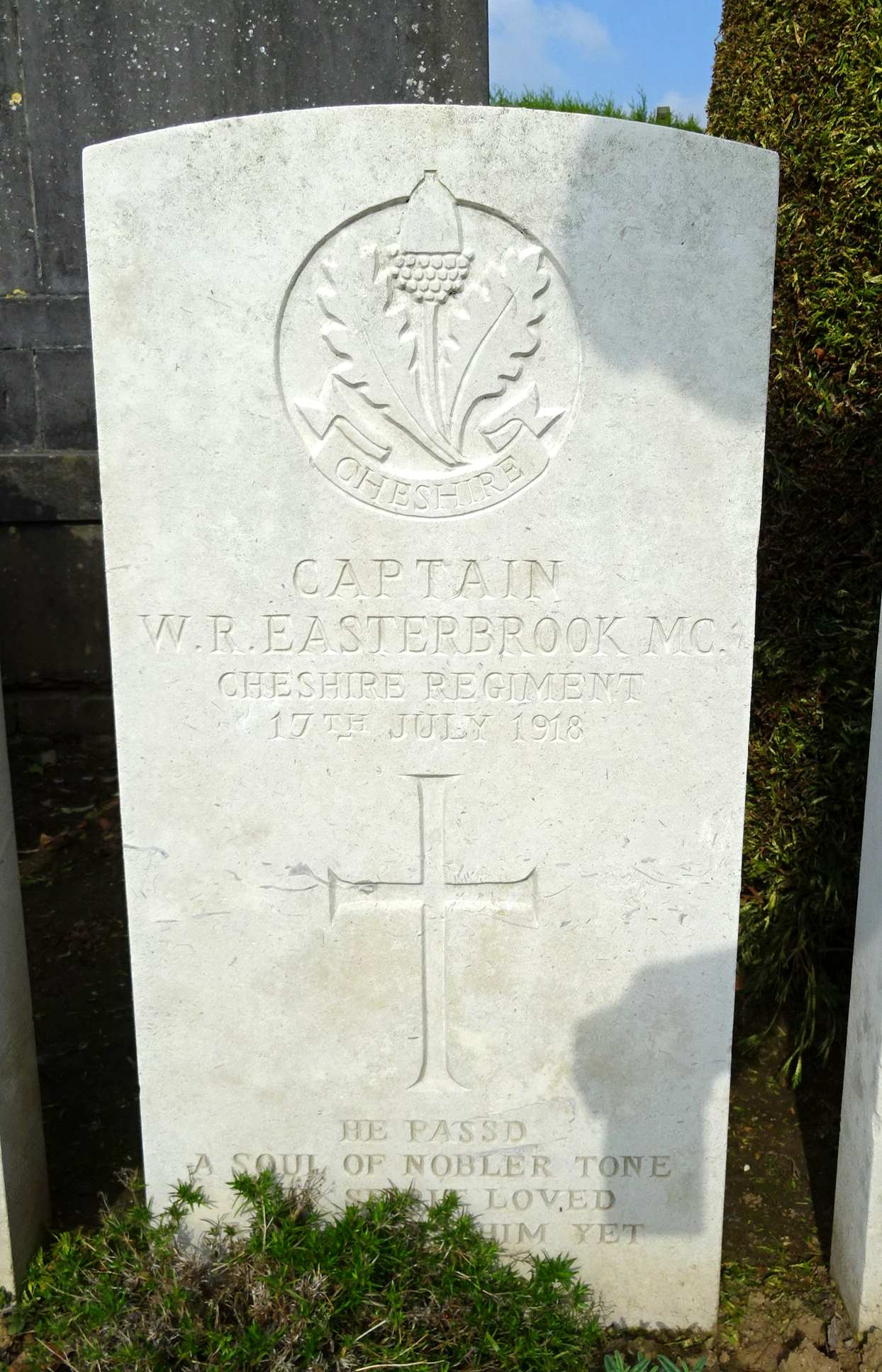 Capt WR Easterbrook 170718 FR