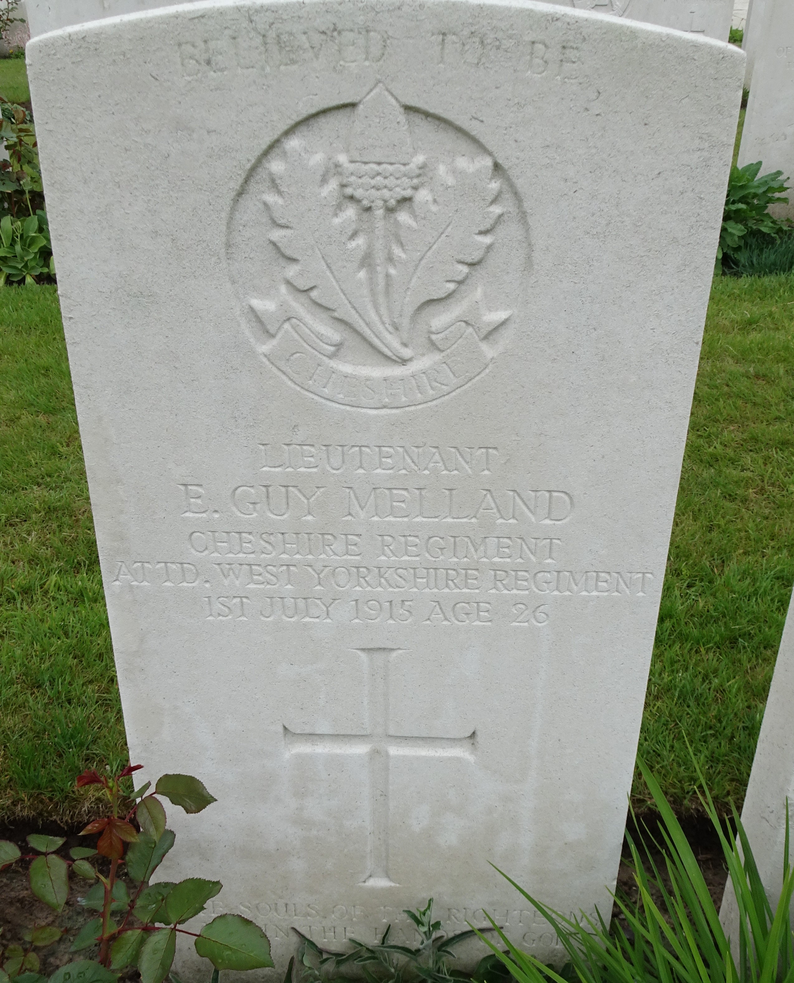 Lt EG Melland 010715