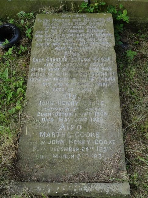 Maj JK Cooke 290715 UK