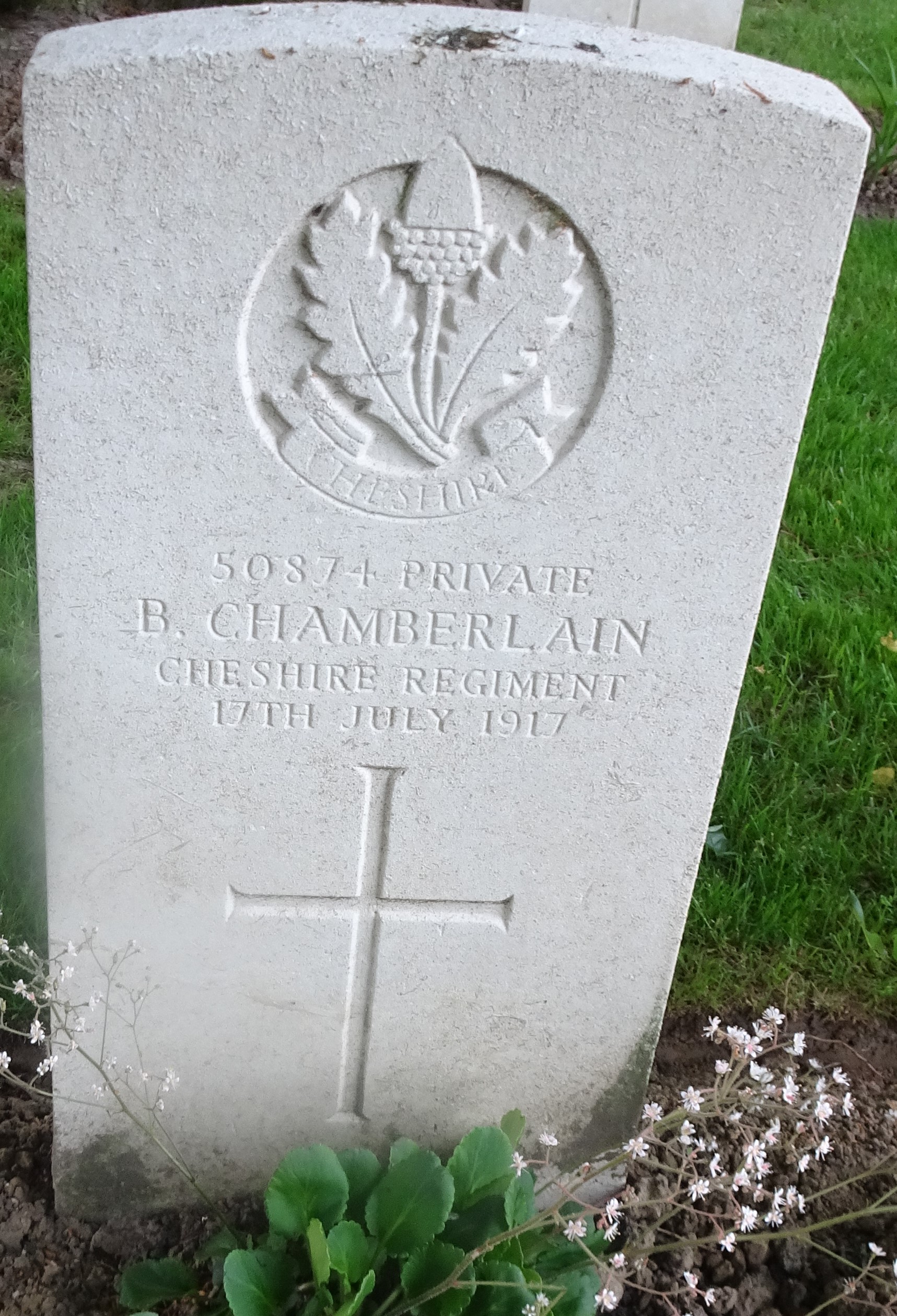 Pte B Chamberlain 170717
