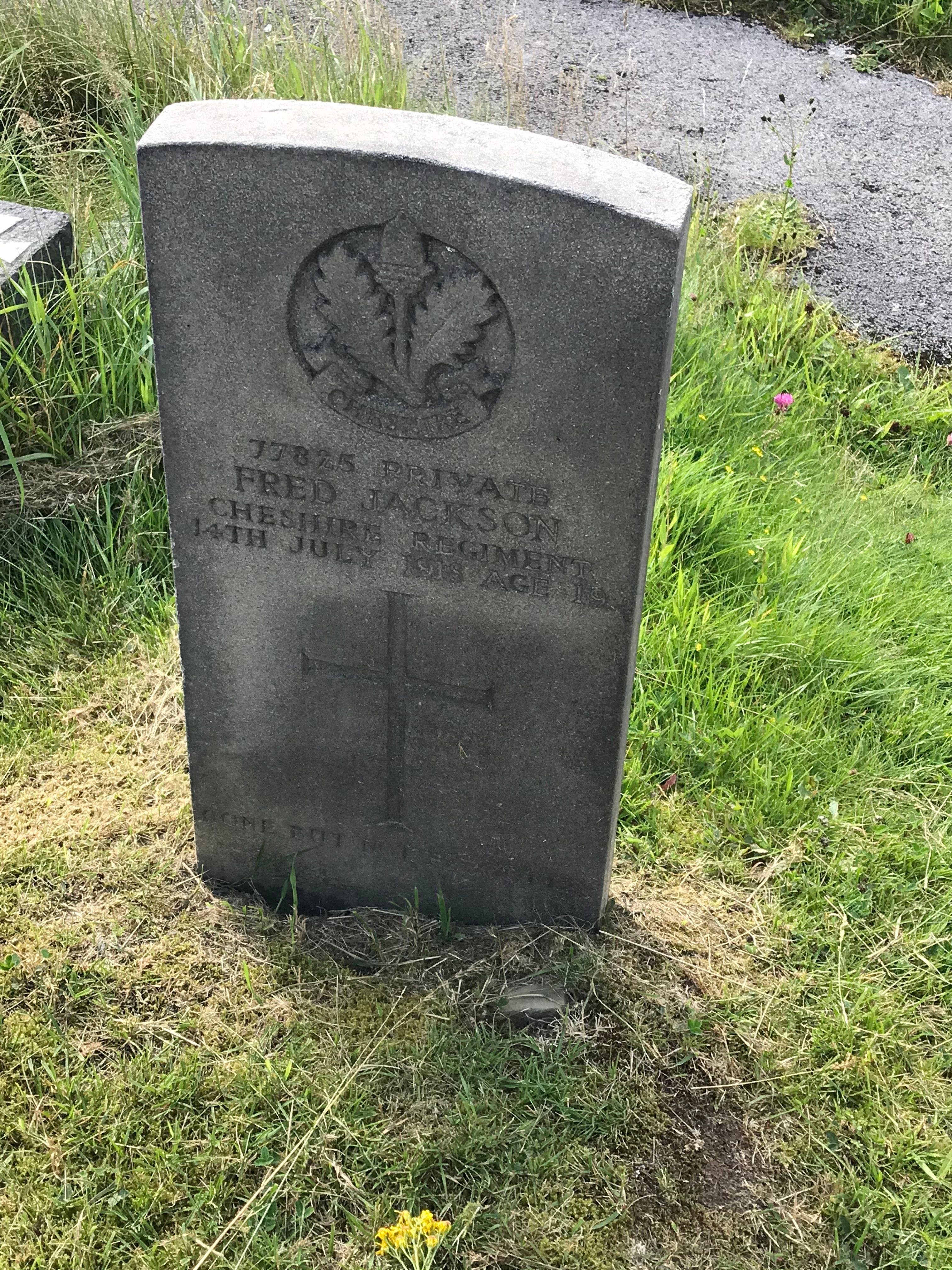 Pte F Jackson 140718 UK