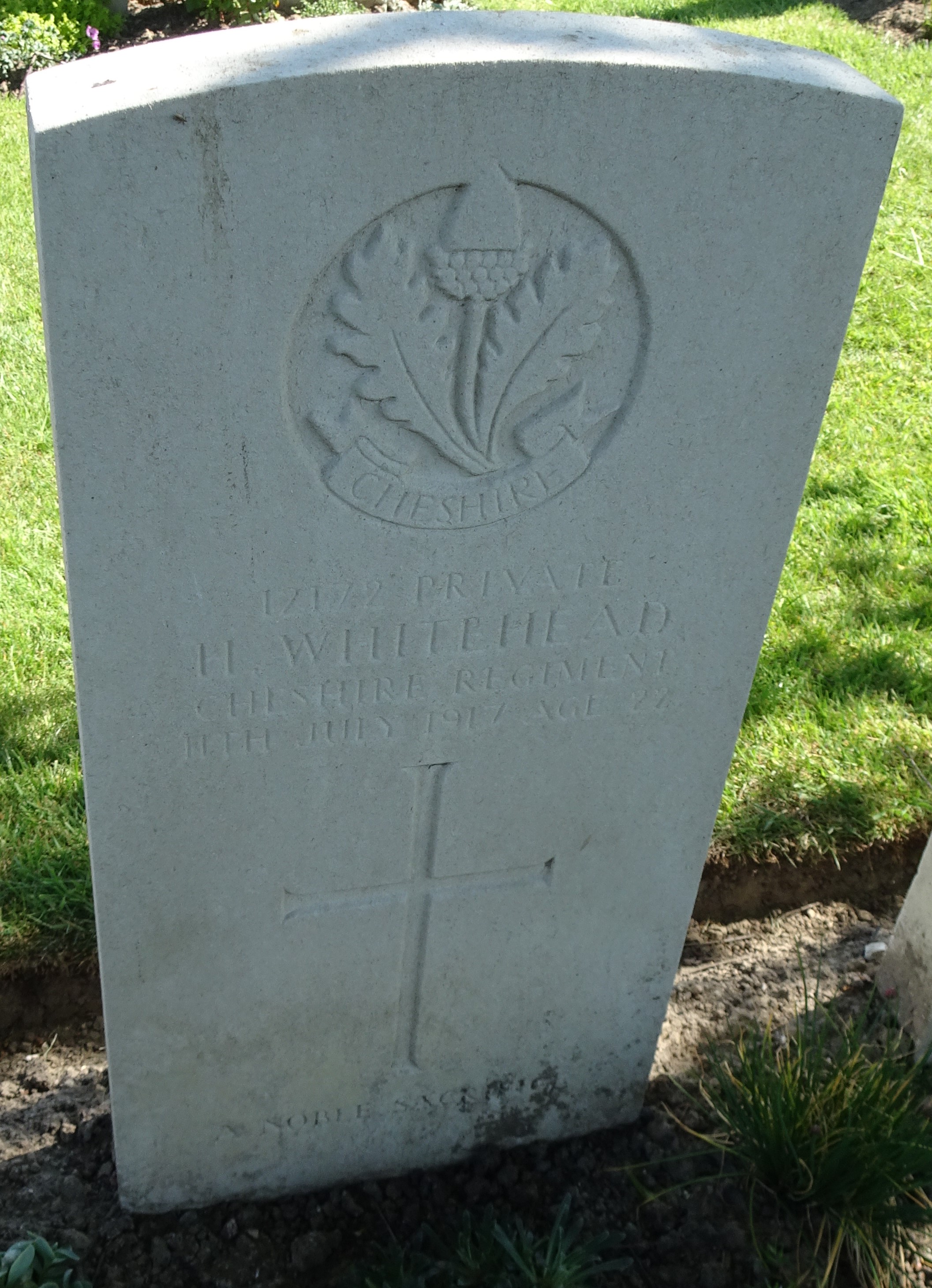 Pte H Whitehead 110717