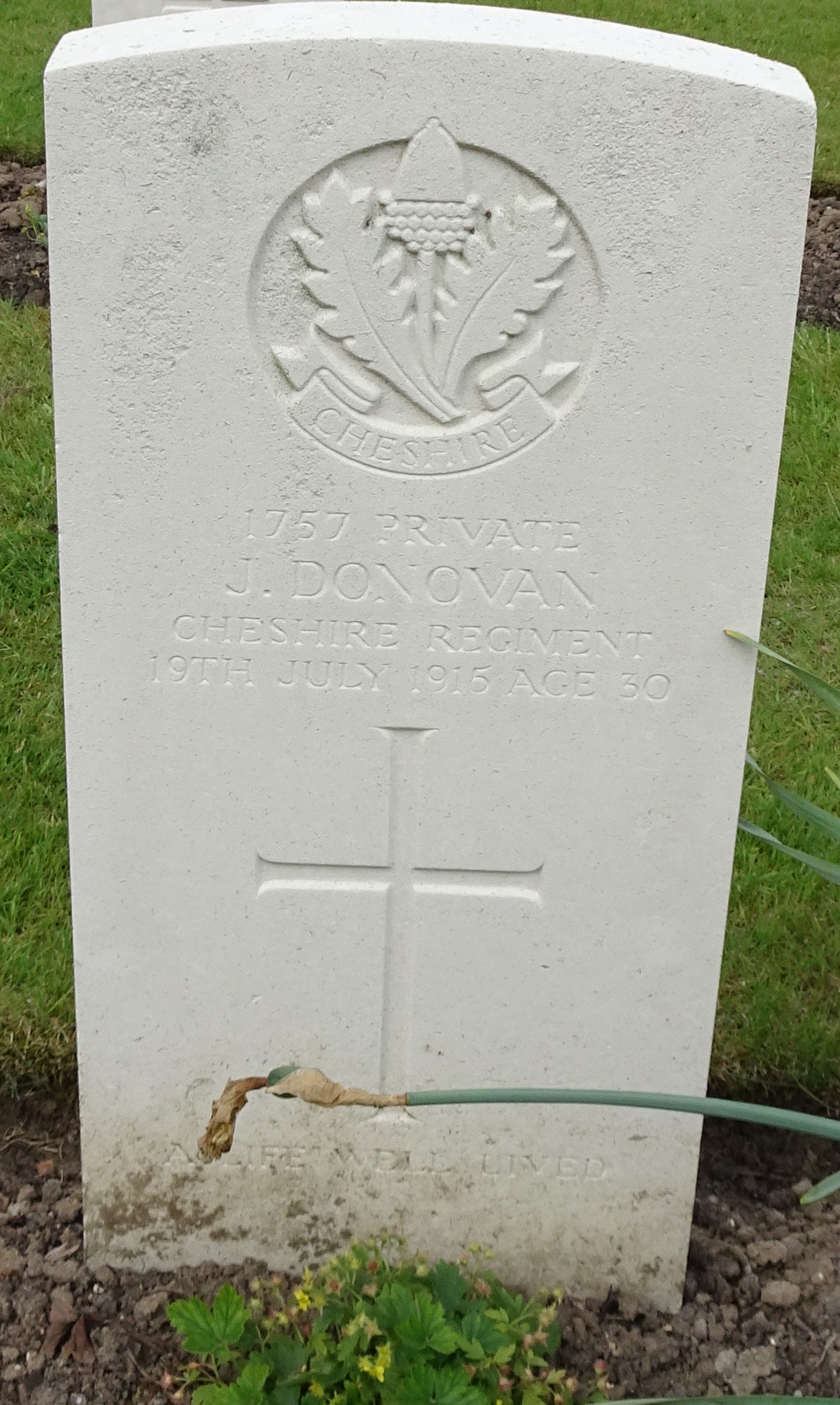 Pte J Donovan 190715