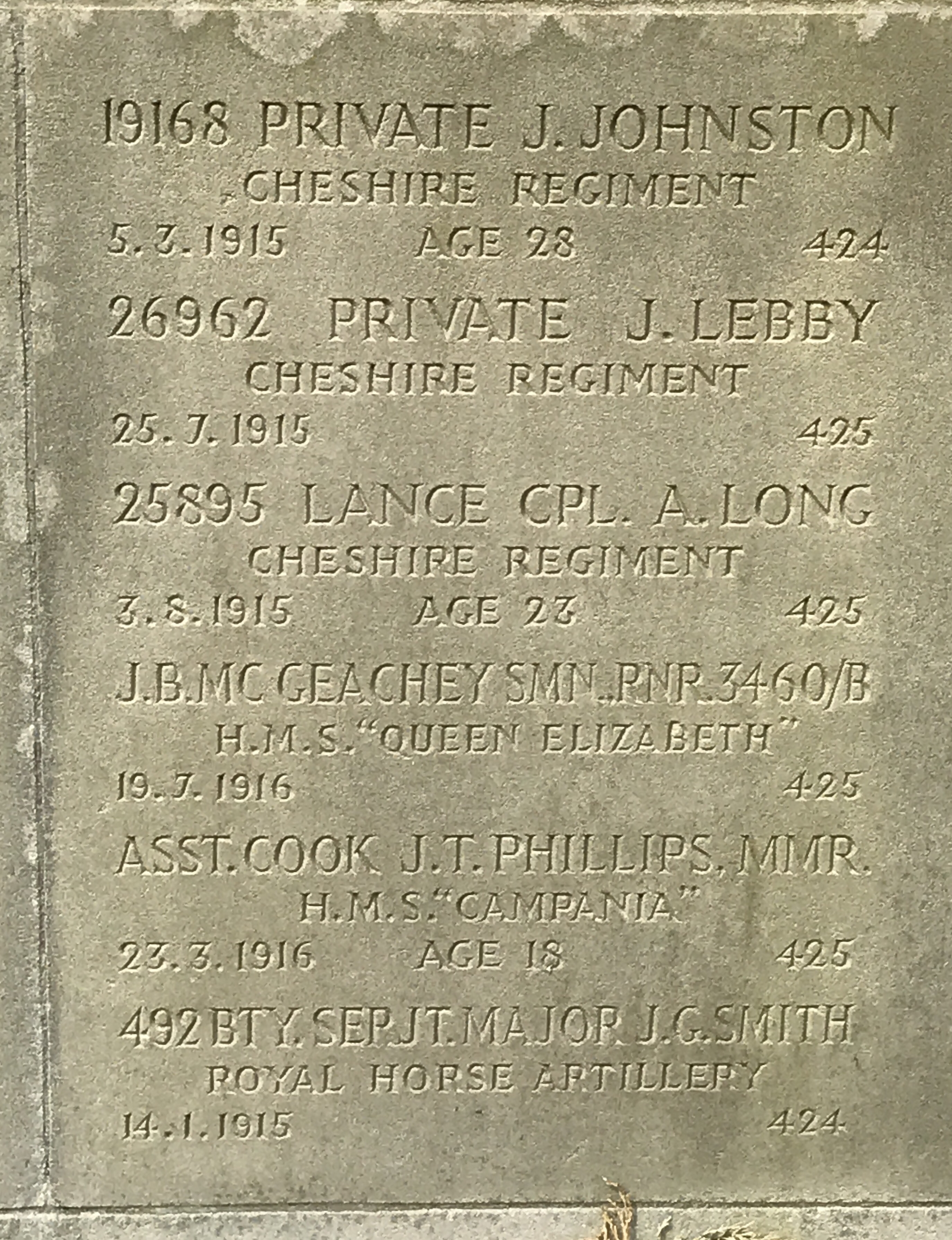 Pte J Lebby 250715 UK