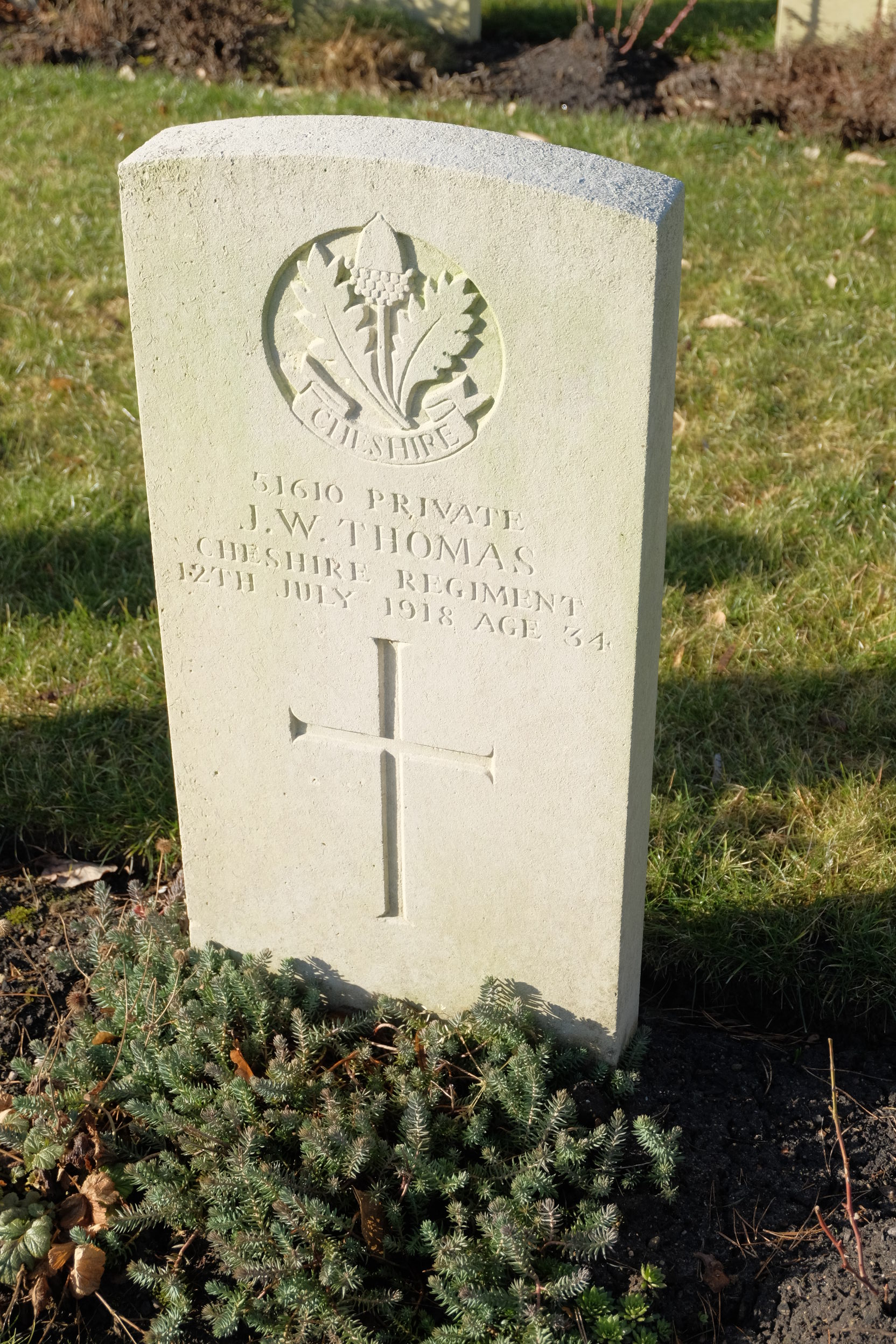 Pte JW Thomas 120718 GR