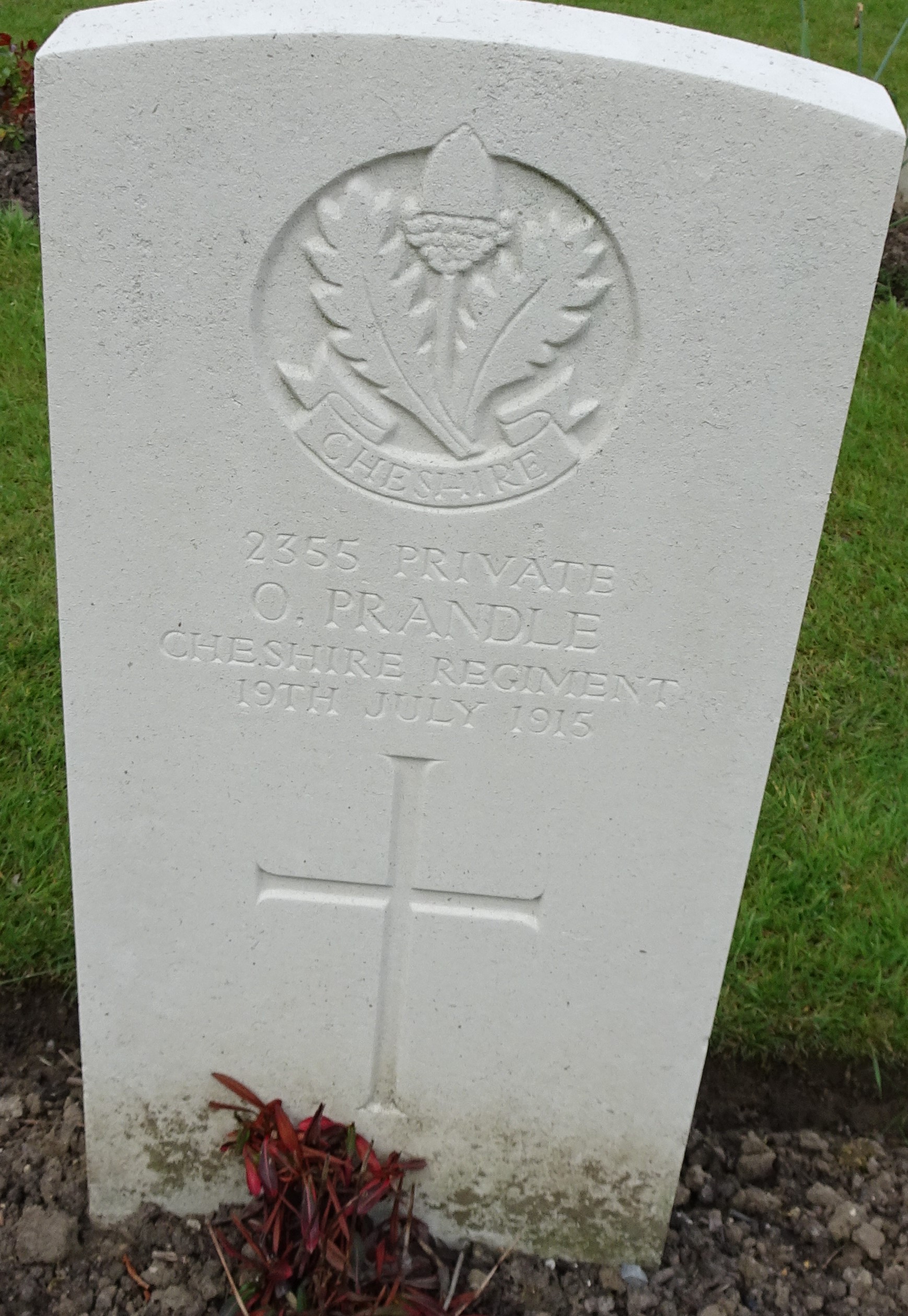 Pte O Prandle 170715