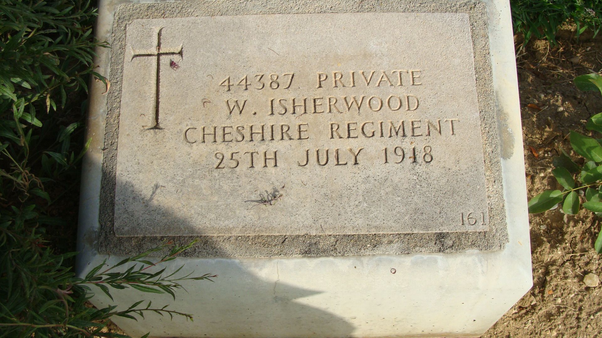 Pte W Isherwood 250718