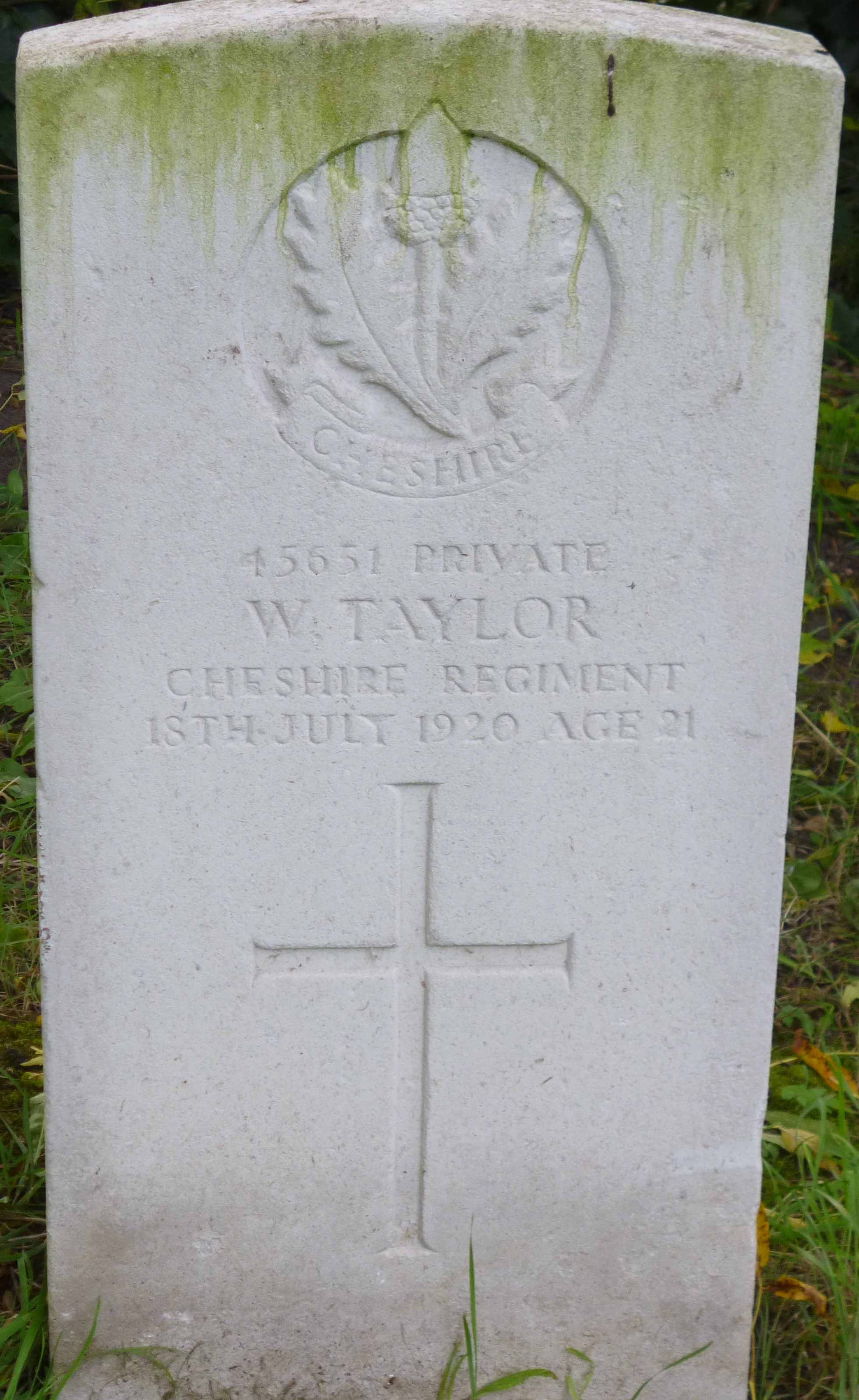 Pte W Taylor 180720 UK