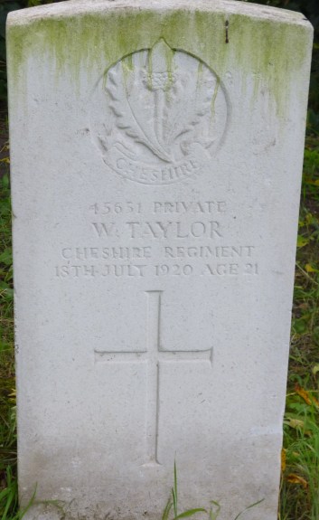 Pte W Taylor 180720 UK