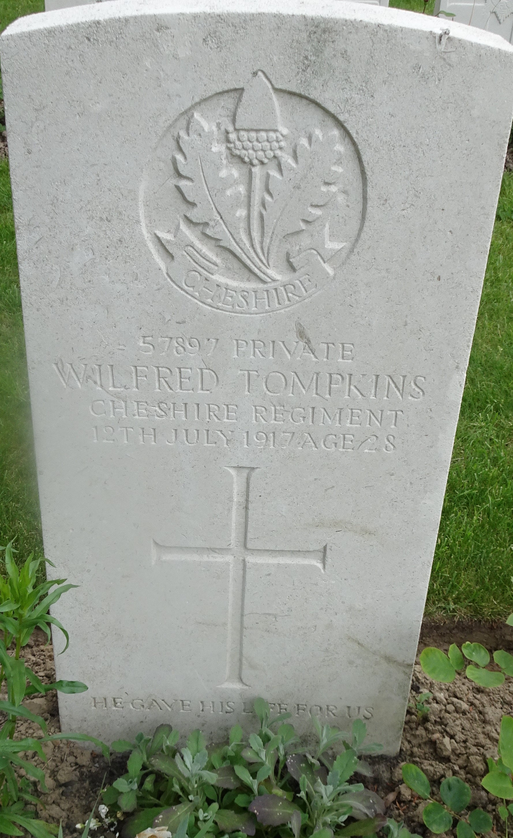 Pte W Tompkins 120717